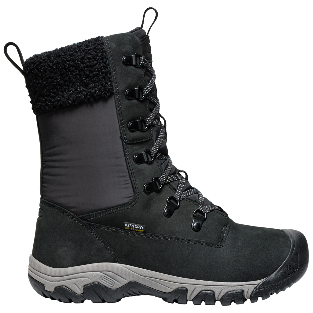 KEEN W Greta Tall Boot WP Winterschuhe in SCHWARZ