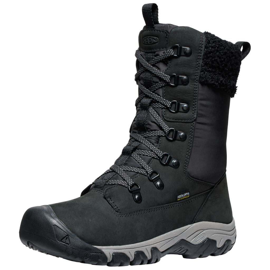 KEEN W Greta Tall Boot WP Winterschuhe in SCHWARZ