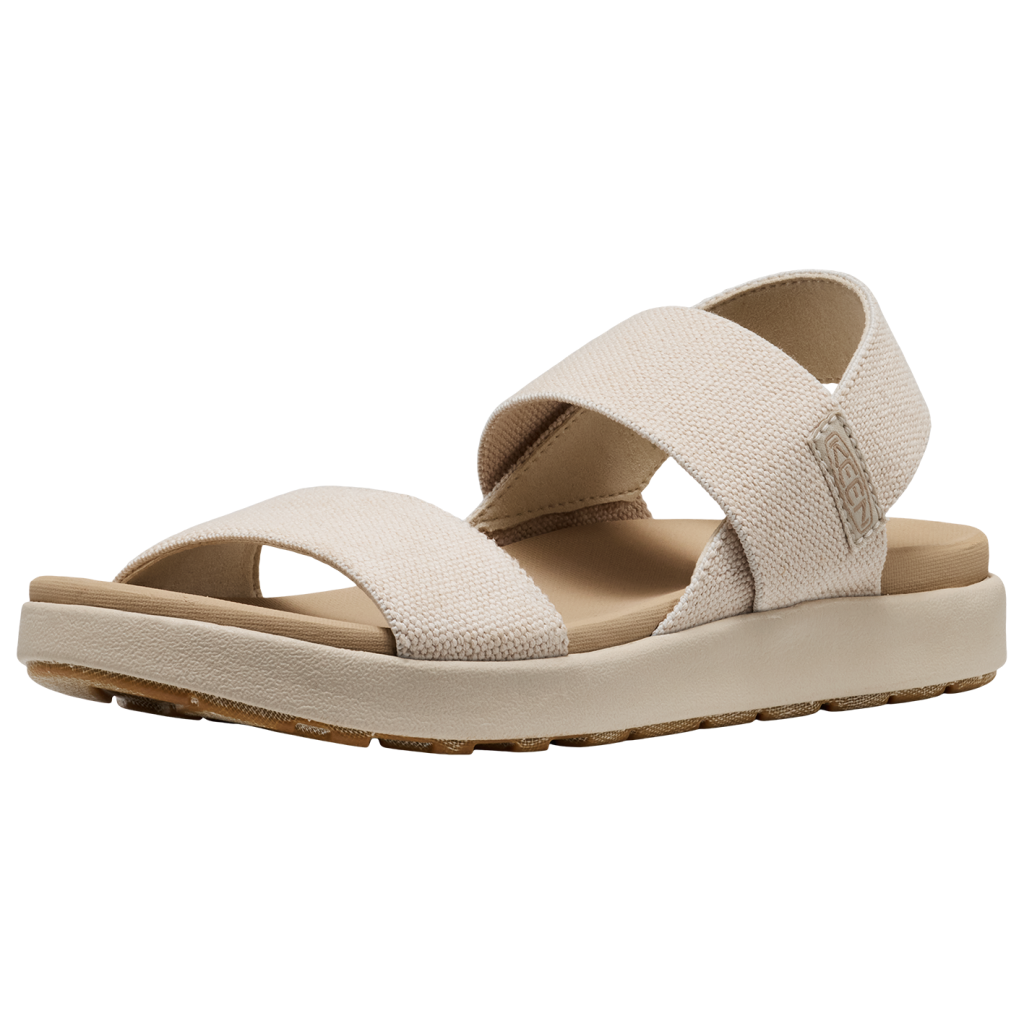 KEEN W Elle Backstrap Freizeitsandalen in WEISS