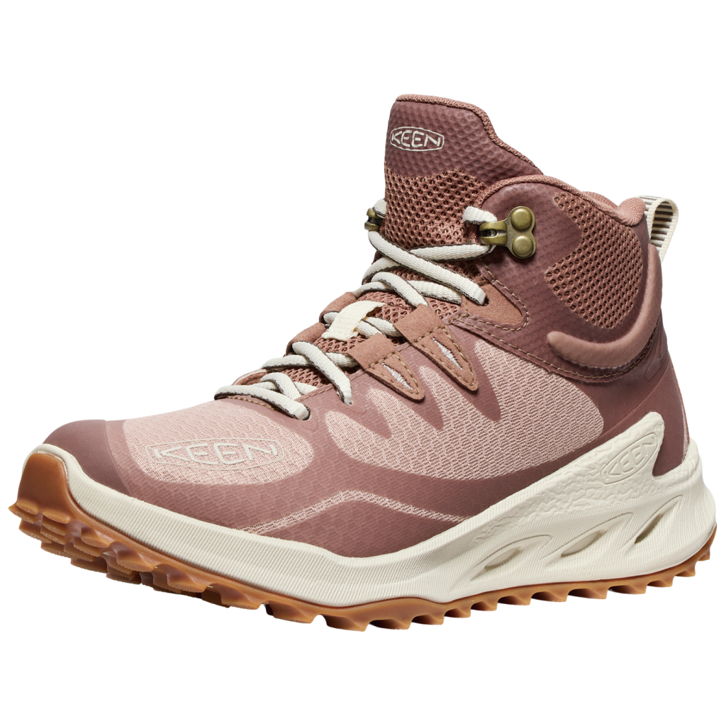 KEEN W Zionic Mid WP Wander-/Trekkingschuhe halbhoch in ORANGE