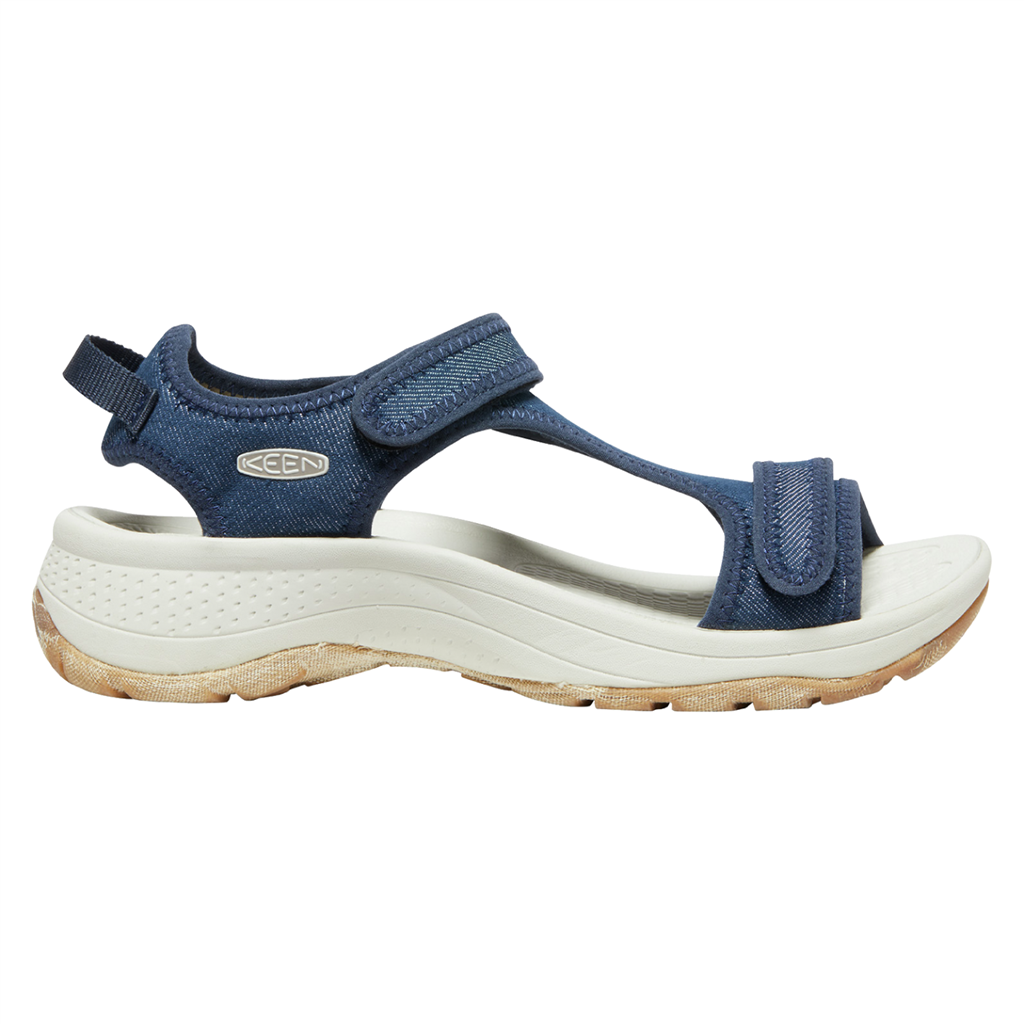 KEEN W Astoria West T-Strap Trekkingsandalen in BLAU