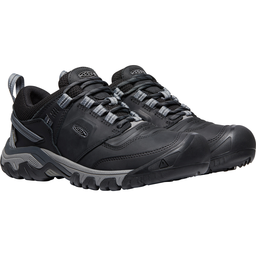 KEEN M Ridge Flex WP Wander-/Trekkingschuhe tief in SCHWARZ