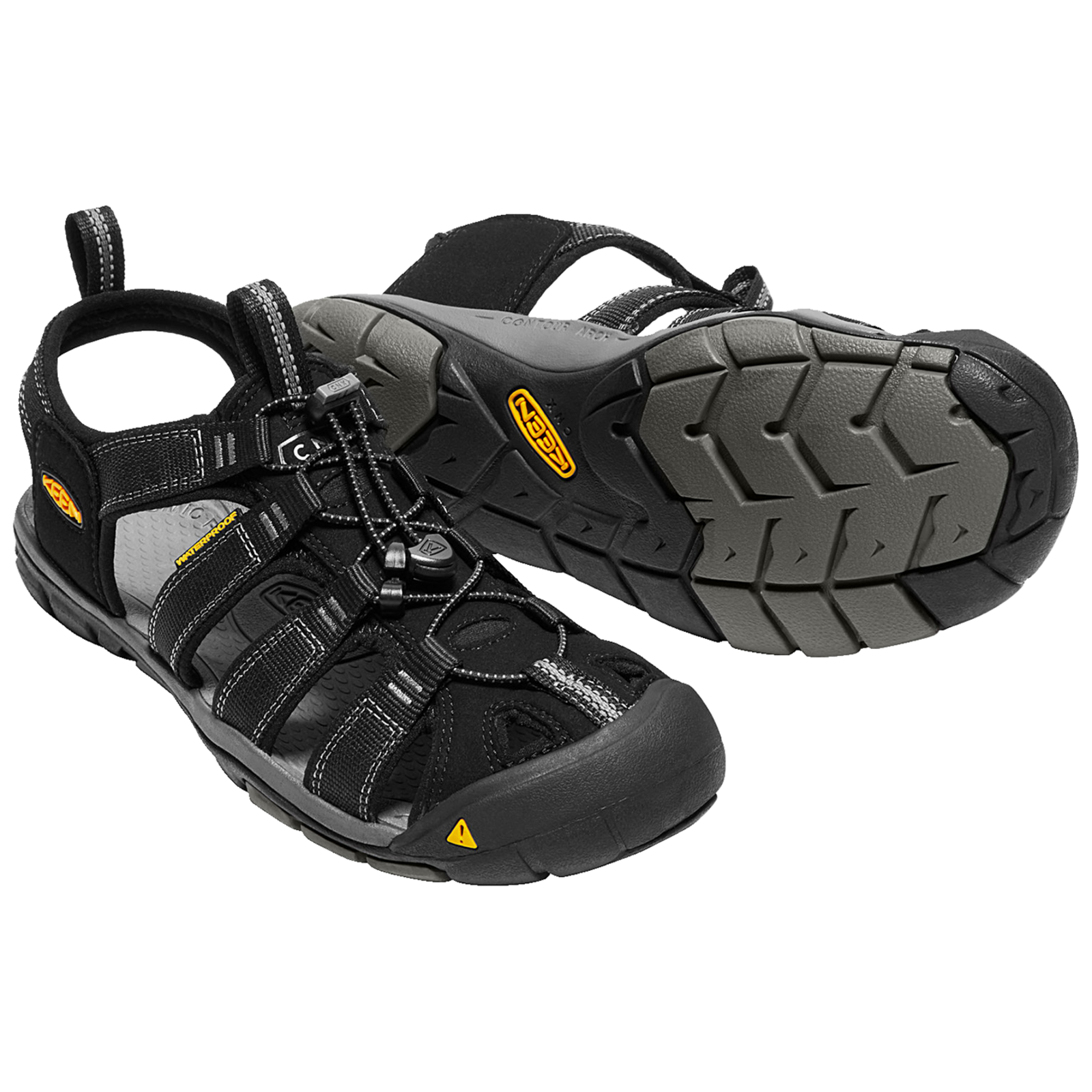 KEEN M Clearwater CNX Trekkingsandalen in SCHWARZ