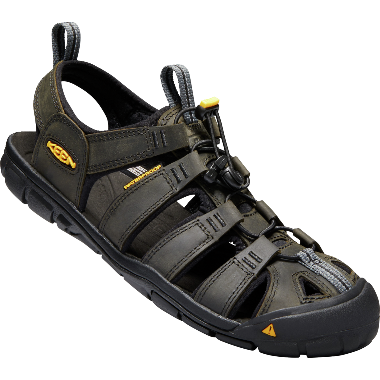 KEEN M Clearwater CNX Leather Trekkingsandalen in BRAUN