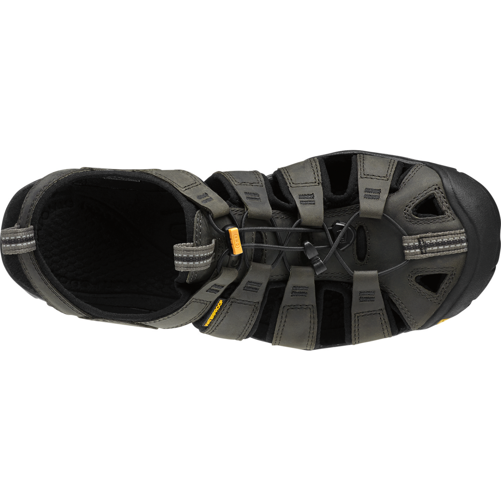 KEEN M Clearwater CNX Leather Trekkingsandalen in BRAUN
