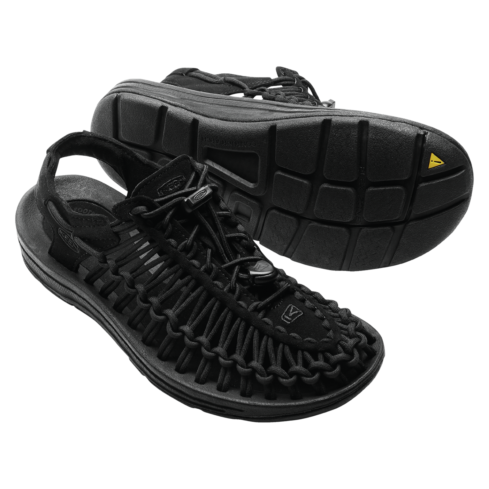 KEEN W Uneek Freizeitsandalen in SCHWARZ