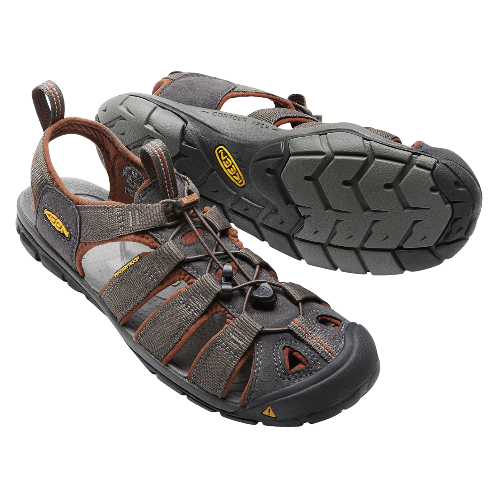 KEEN M Clearwater CNX Trekkingsandalen in BRAUN