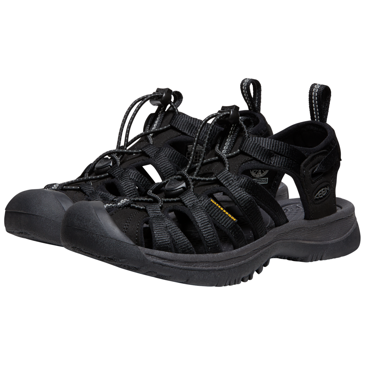 KEEN W Whisper Trekkingsandalen in SCHWARZ