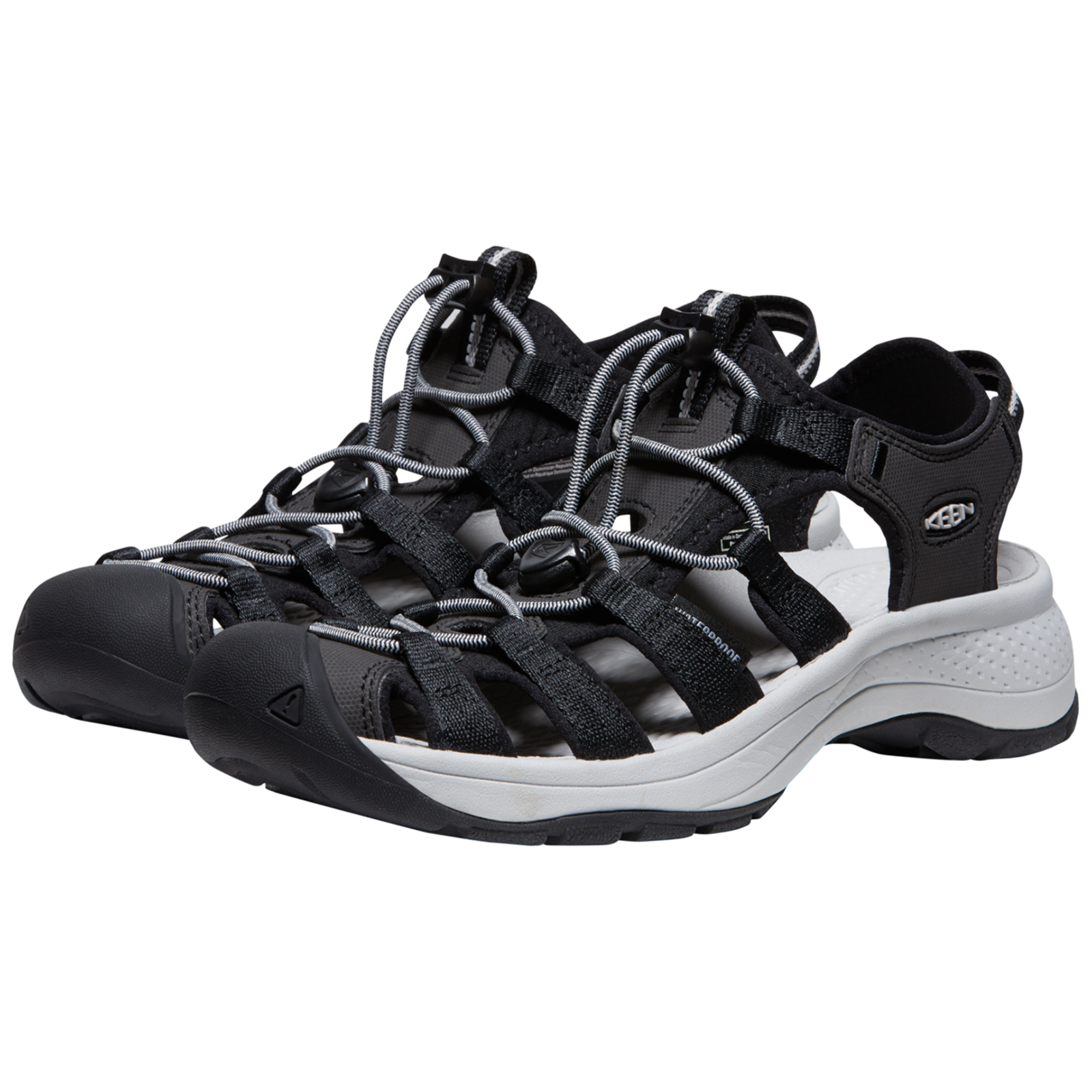 KEEN W Astoria West Sandal Trekkingsandalen in SCHWARZ