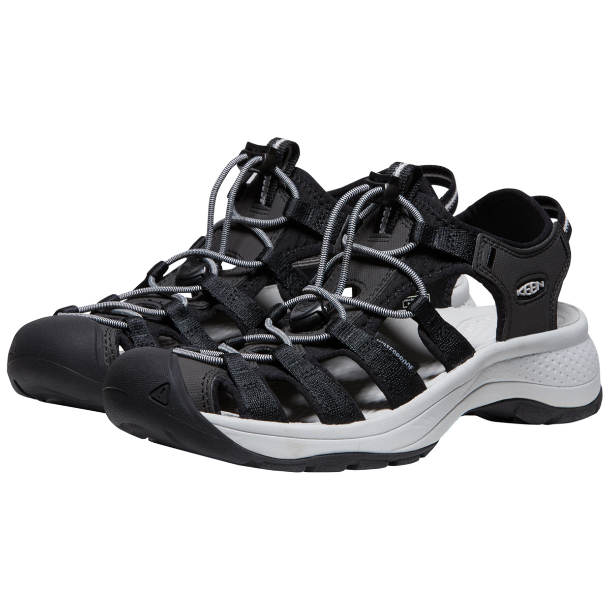 KEEN W Astoria West Sandal Trekkingsandalen in SCHWARZ