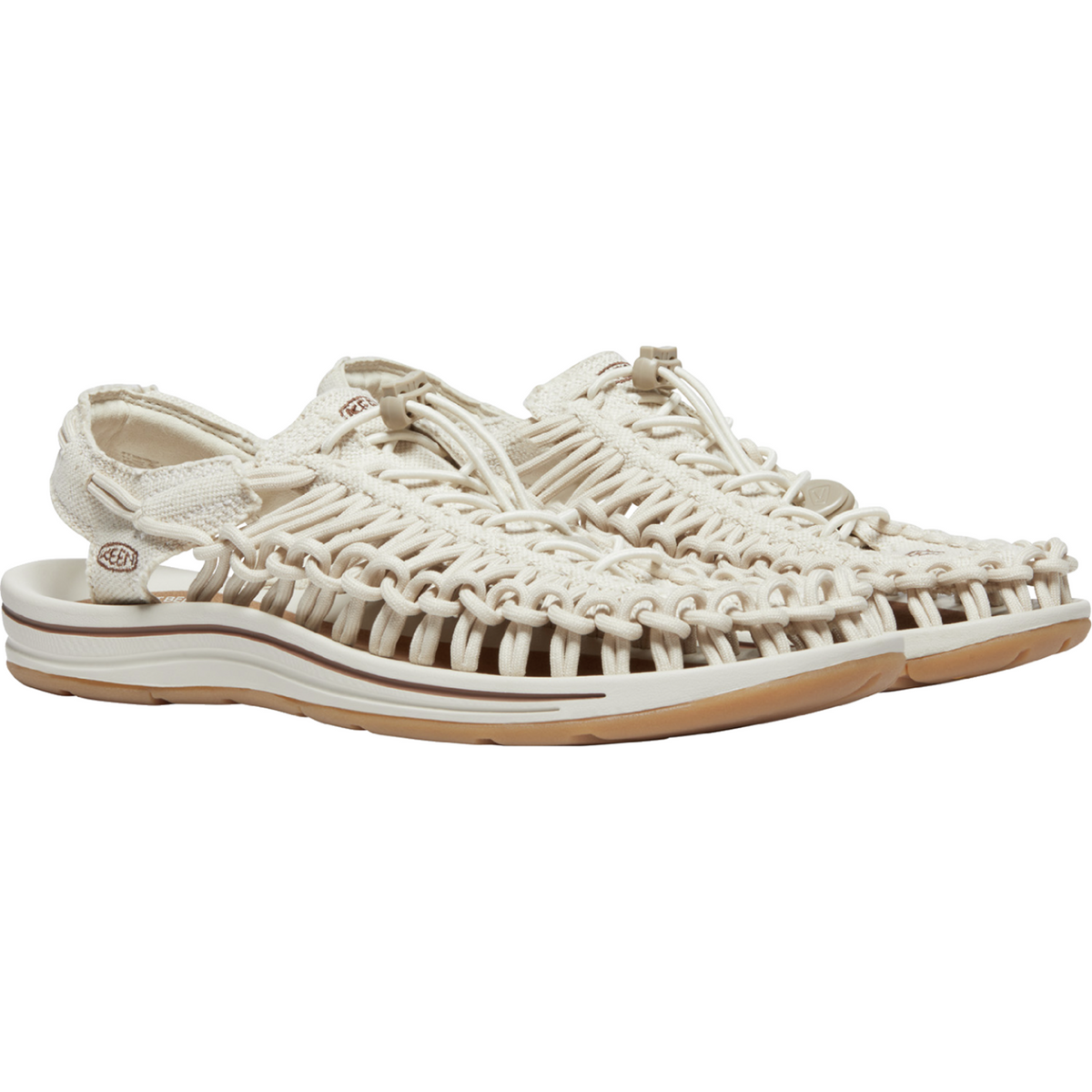KEEN M Uneek Canvas Freizeitsandalen in BEIGE