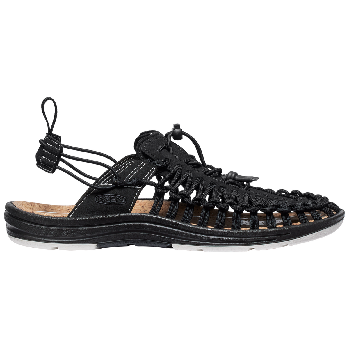 KEEN A Uneek II Convertible Freizeitsandalen in SCHWARZ
