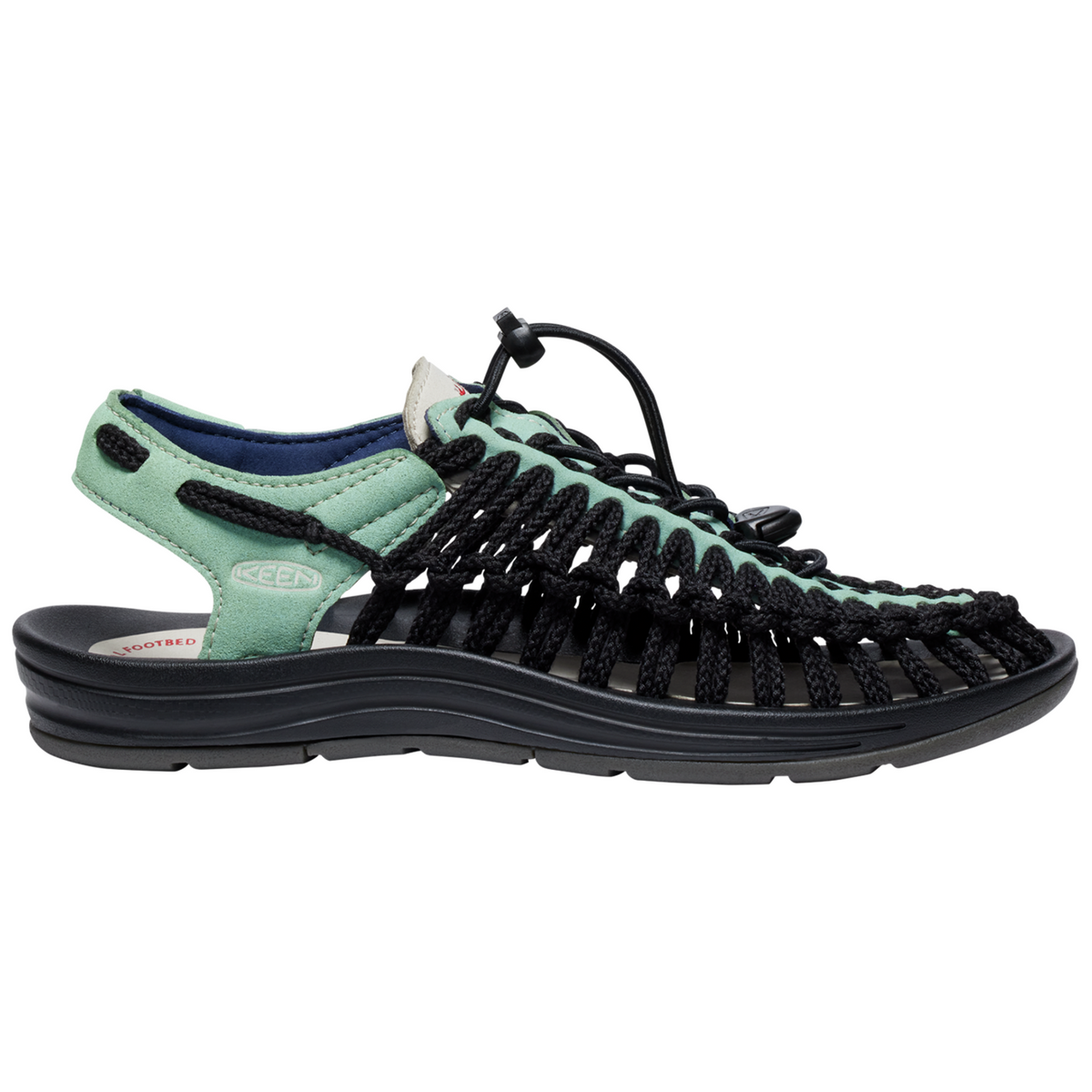 KEEN W Uneek Freizeitsandalen in SCHWARZ