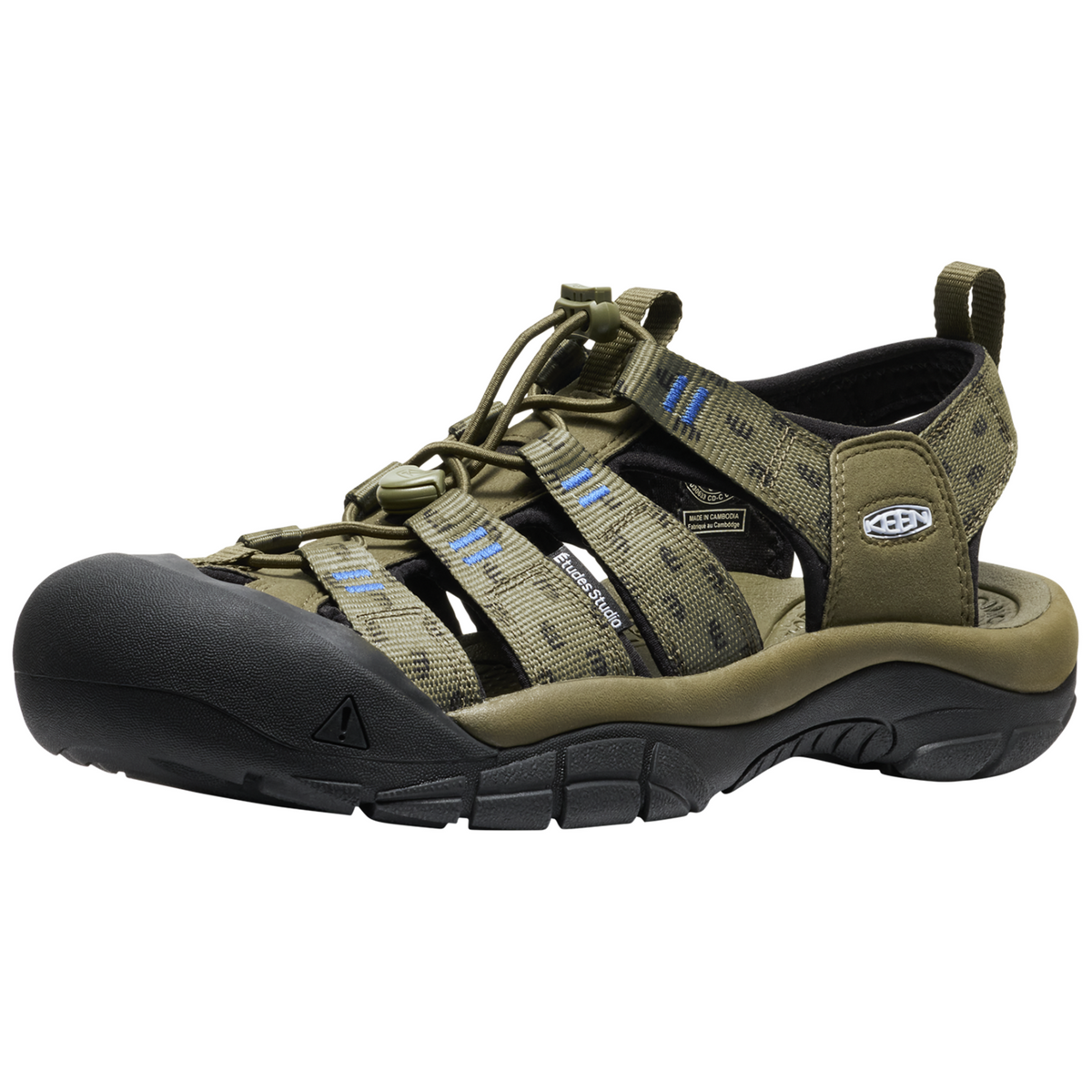 KEEN M Newport Retro x Études Trekkingsandalen in GRÜN