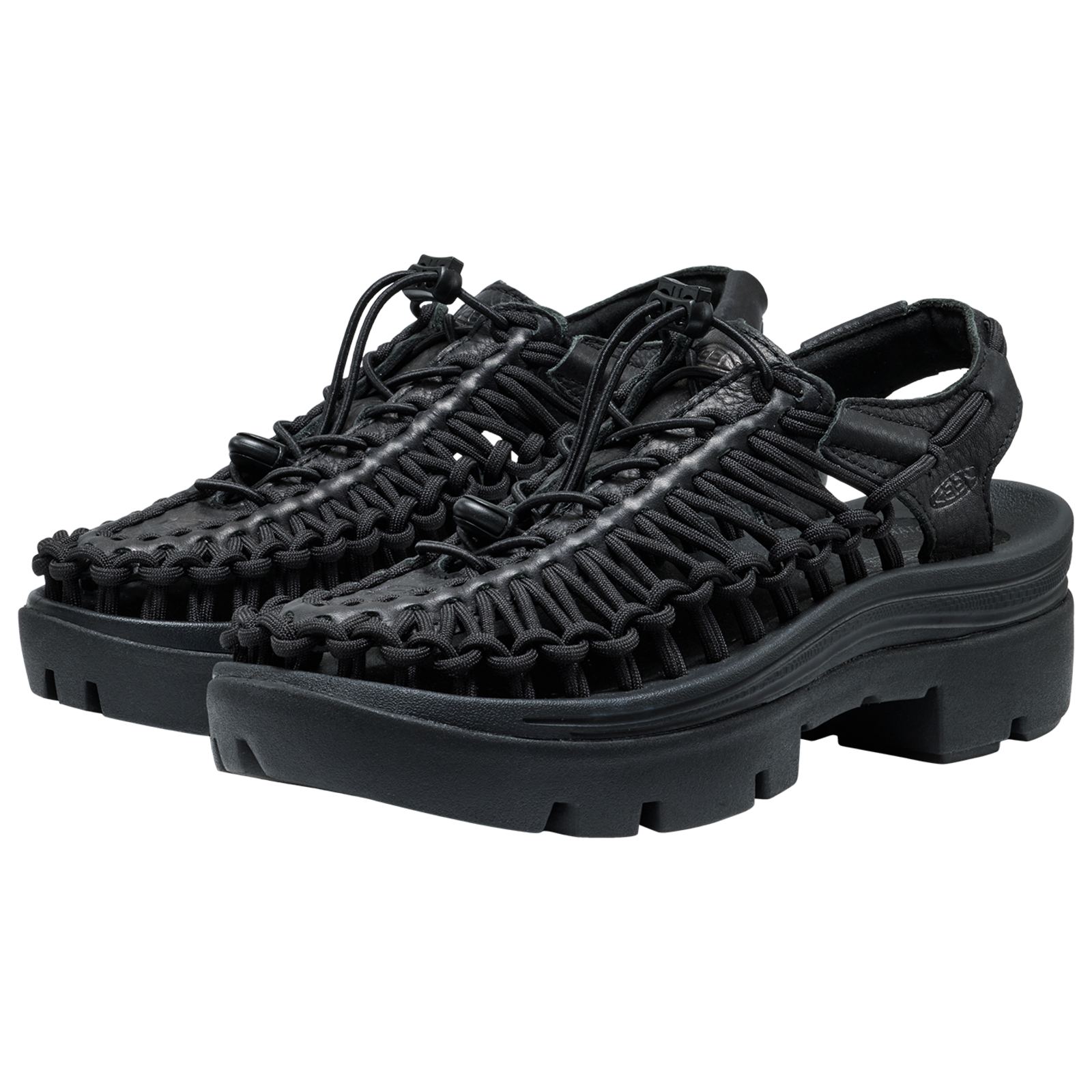 KEEN A Uneek PLT Freizeitsandalen in SCHWARZ