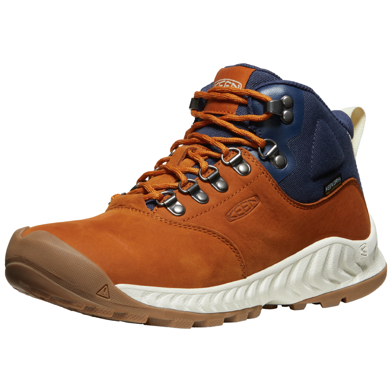 KEEN W Nxis Explorer Mid WP Wander-/Trekkingschuhe tief in ORANGE
