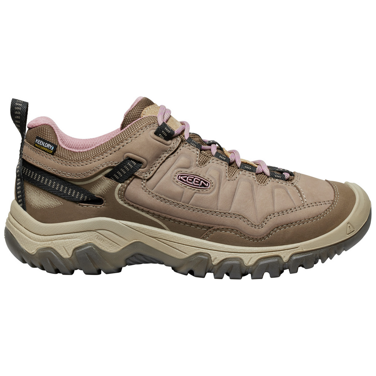KEEN W Targhee IV WP Wander-/Trekkingschuhe tief in BRAUN