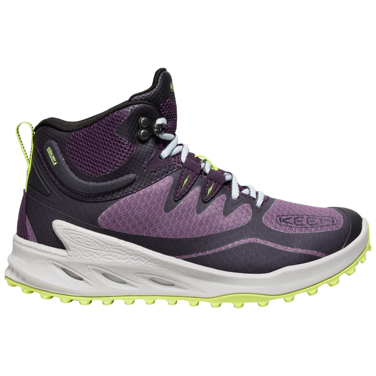 KEEN W Zionic Mid WP Wander-/Trekkingschuhe halbhoch in VIOLETT