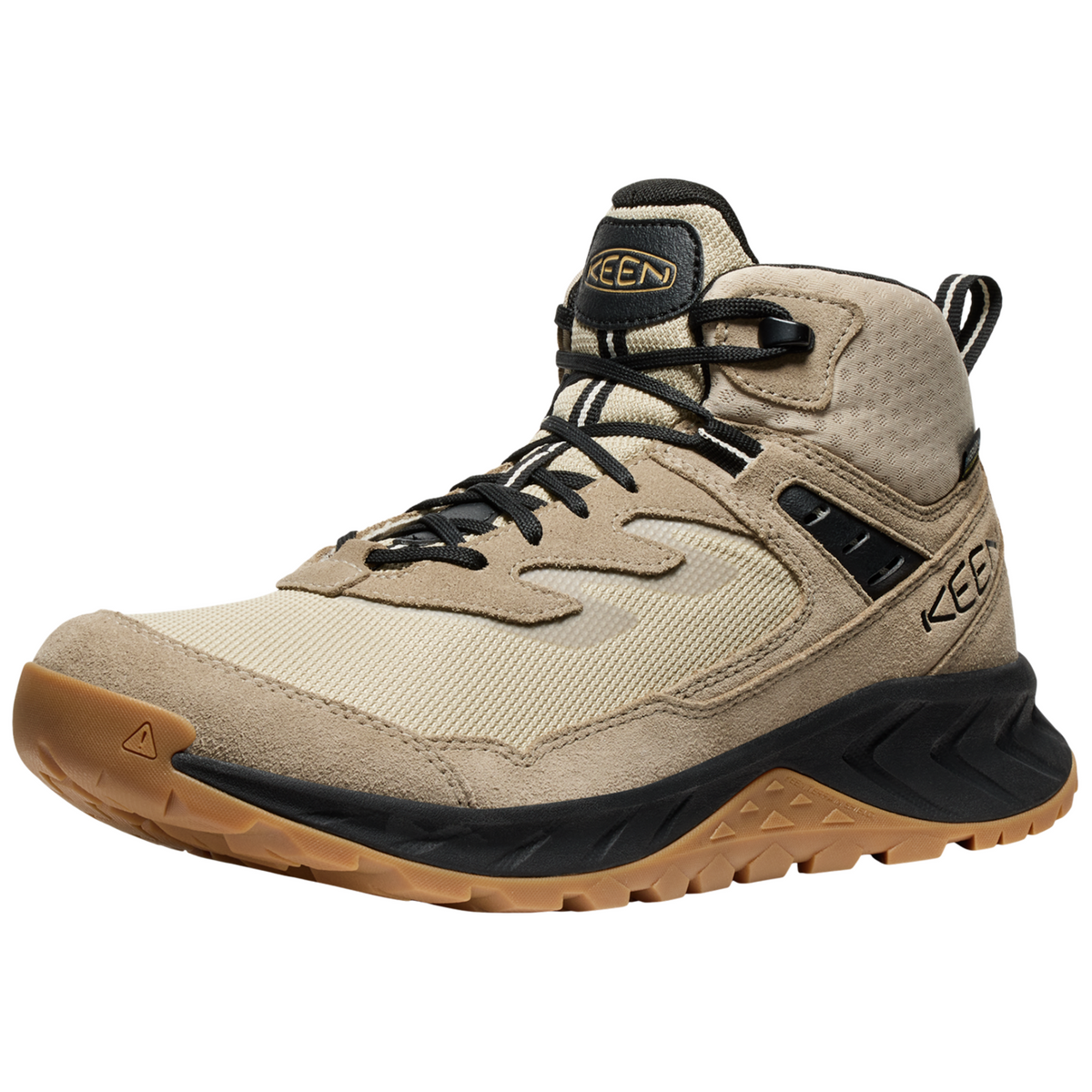 KEEN M Hightrail Mid WP Wander-/Trekkingschuhe halbhoch in BEIGE