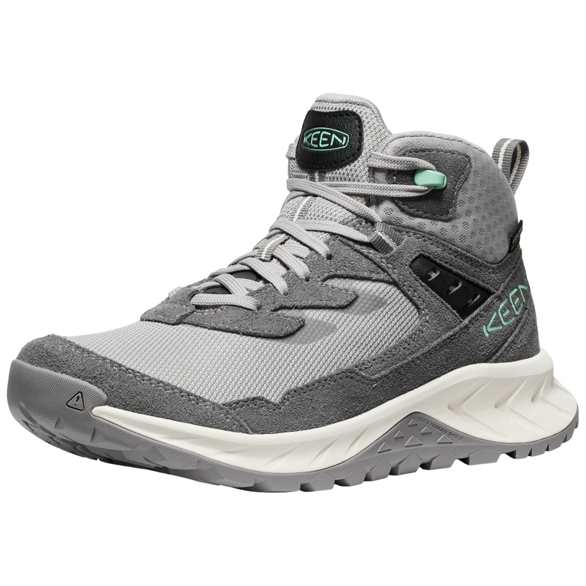 KEEN W Hightrail Mid WP Wander-/Trekkingschuhe halbhoch in GRAU
