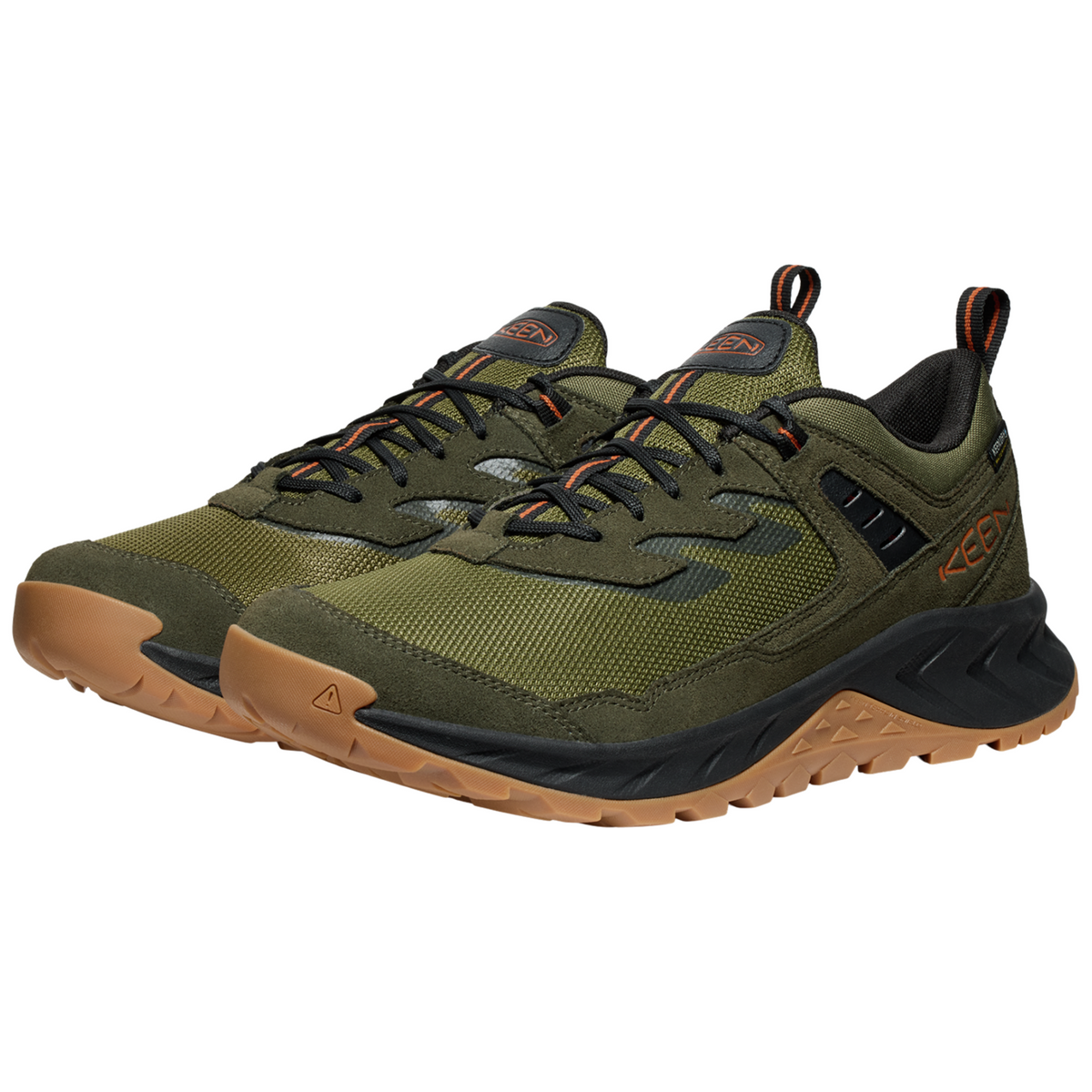 KEEN M Hightrail WP Wander-/Trekkingschuhe tief in GRÜN