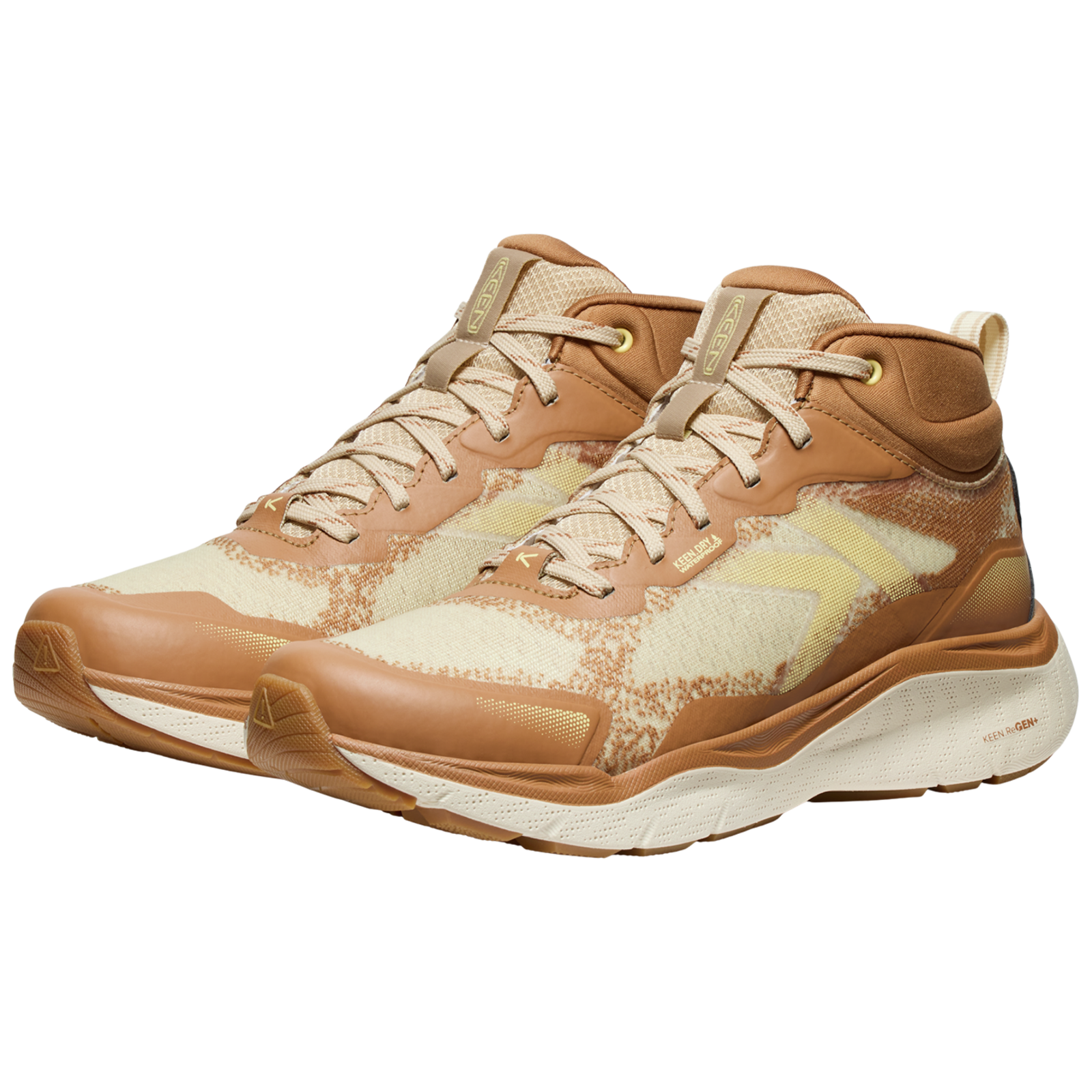 KEEN W Leiki Mid WP Wander-/Trekkingschuhe halbhoch in BRAUN