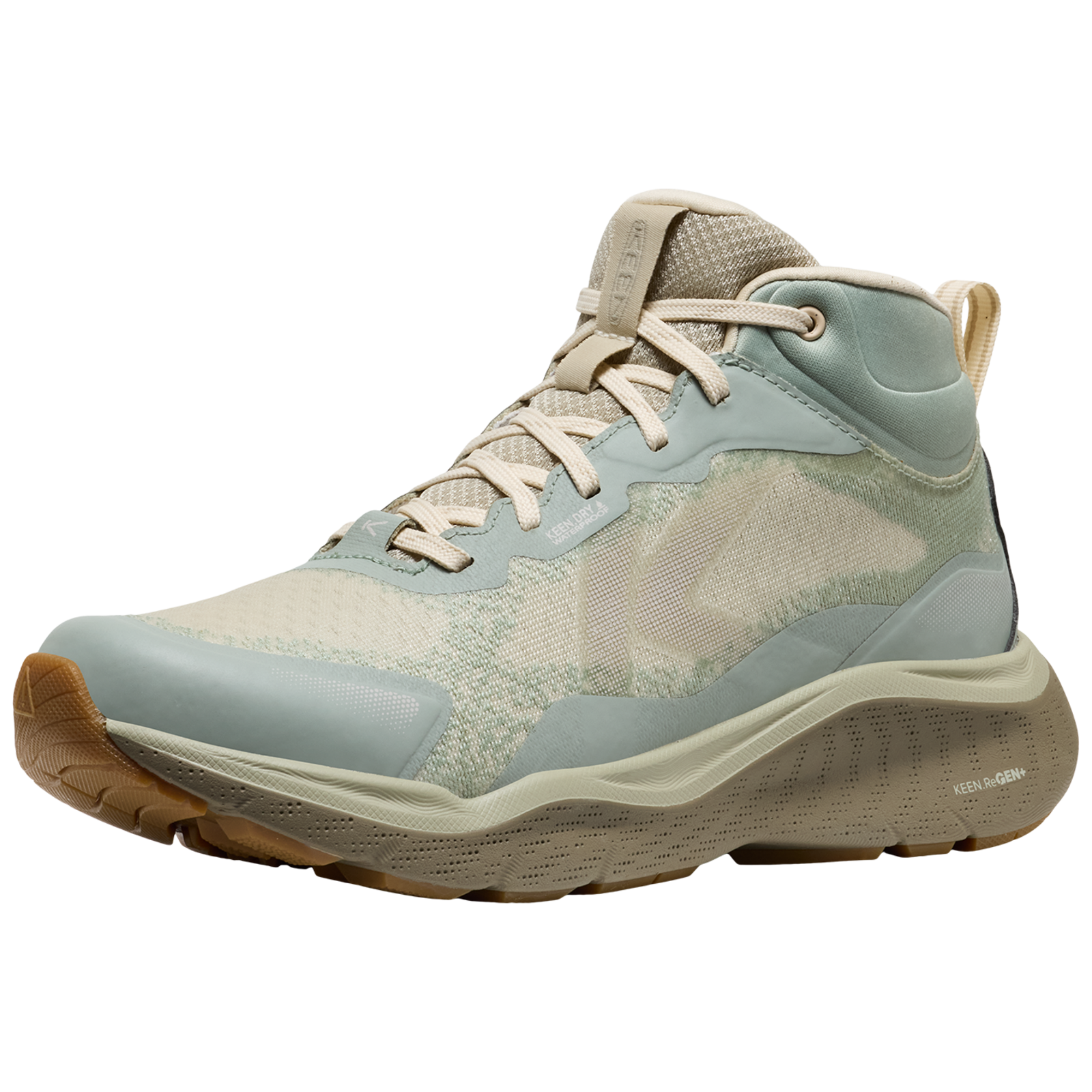 KEEN W Leiki Mid WP Wander-/Trekkingschuhe halbhoch in GRÜN