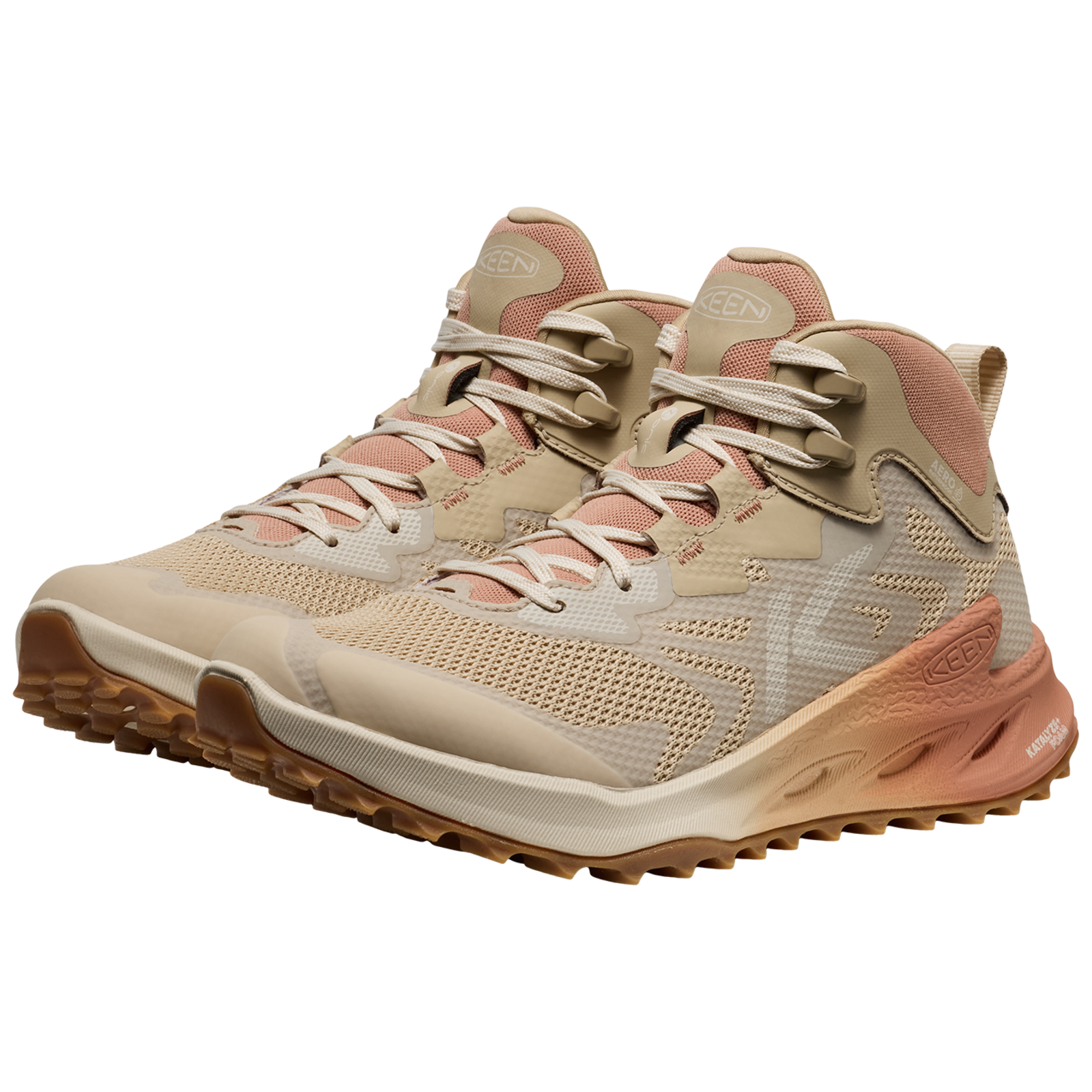 KEEN W Zionic NXT Mid WP Wander-/Trekkingschuhe halbhoch in BRAUN