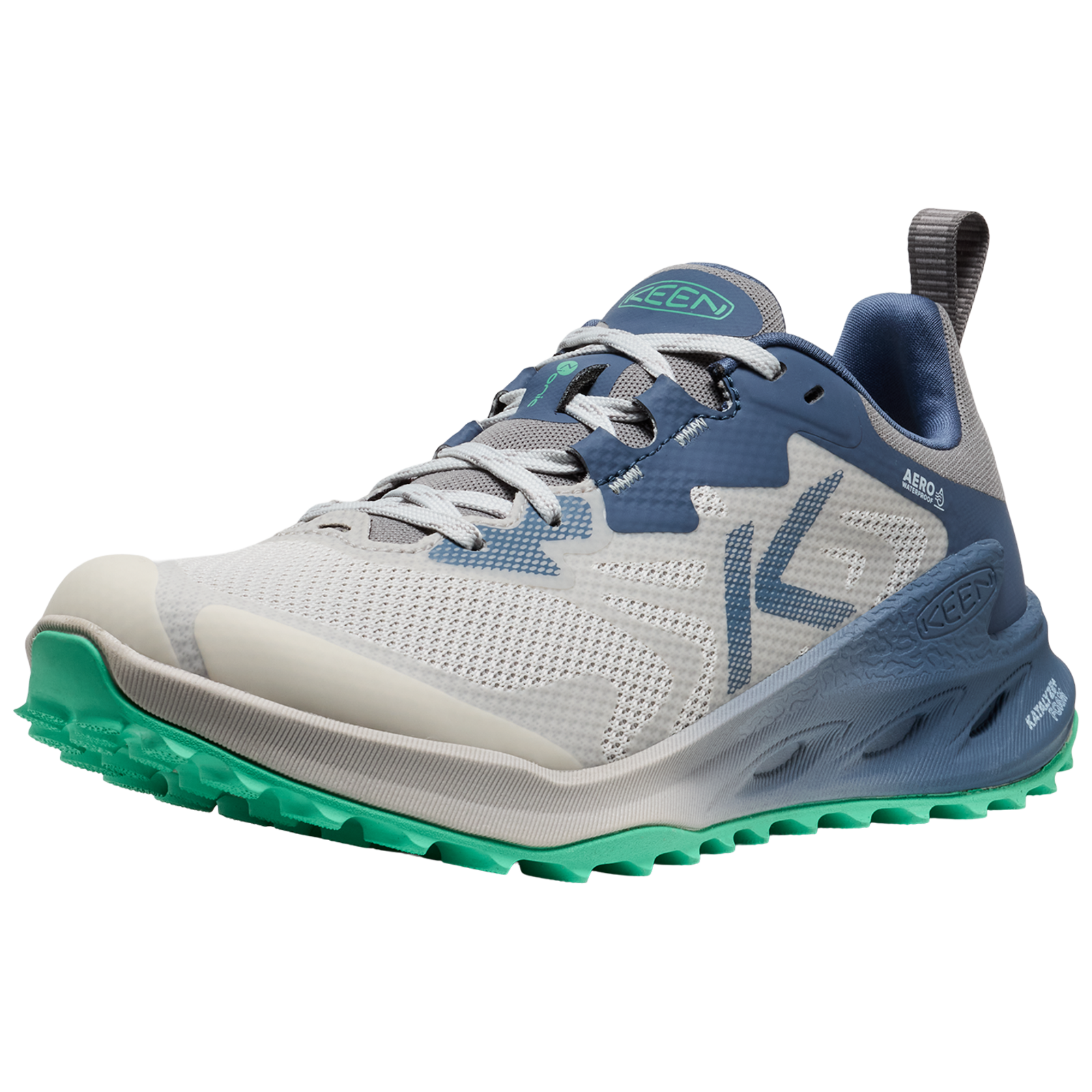 KEEN W Zionic NXT WP Wander-/Trekkingschuhe halbhoch in GRAU