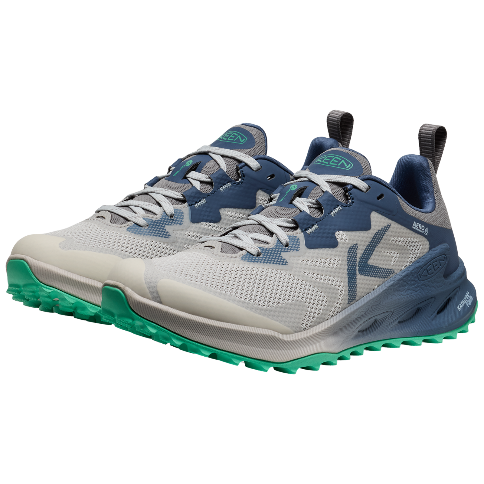 KEEN W Zionic NXT WP Wander-/Trekkingschuhe halbhoch in GRAU