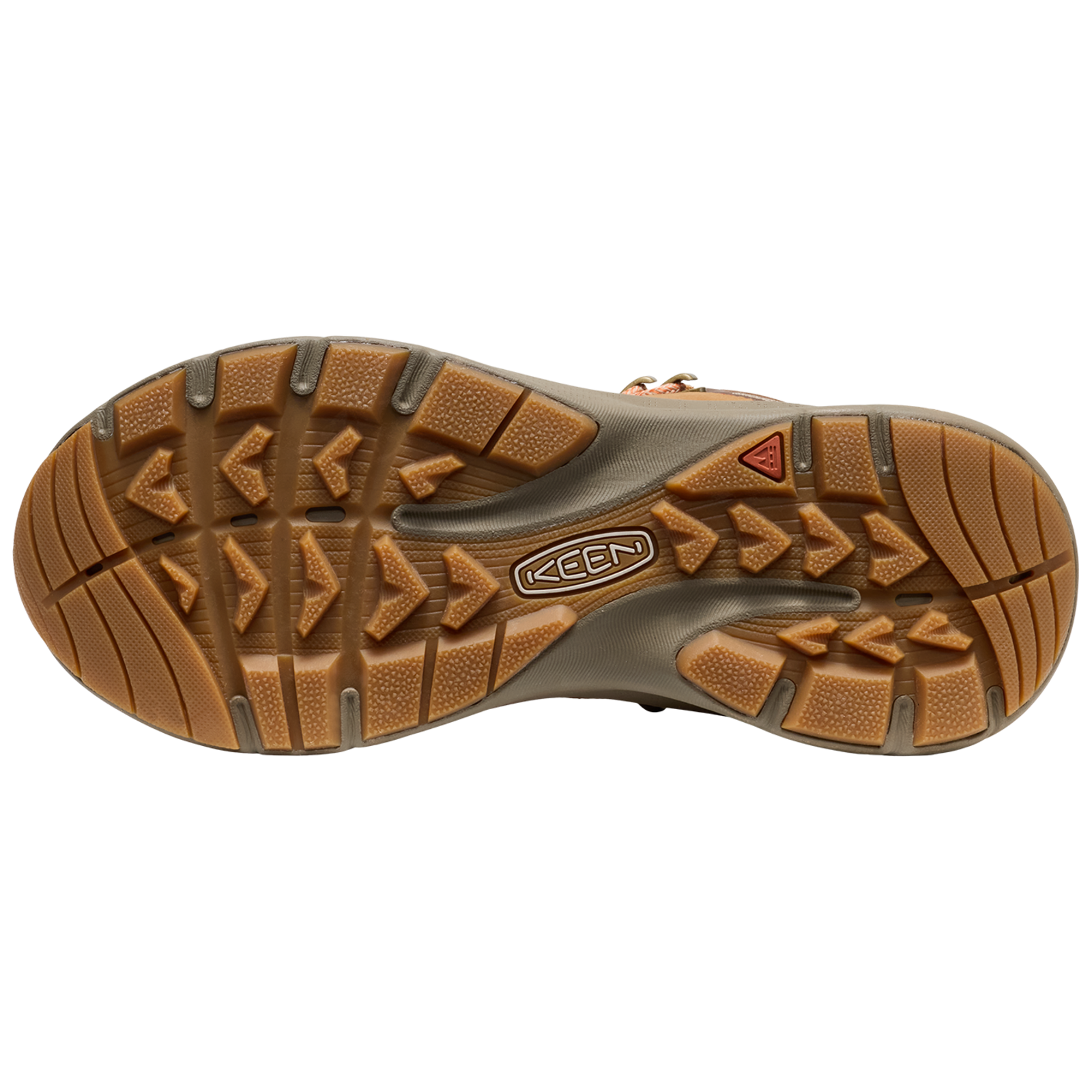 KEEN W Leiki Leather Mid WP Wander-/Trekkingschuhe halbhoch in BRAUN