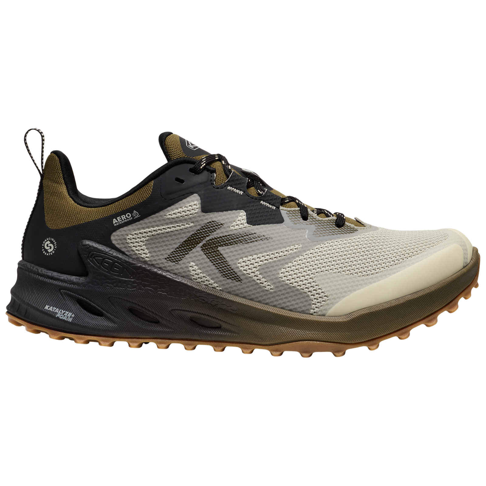 KEEN M Zionic NXT WP Wander-/Trekkingschuhe halbhoch in GRÜN