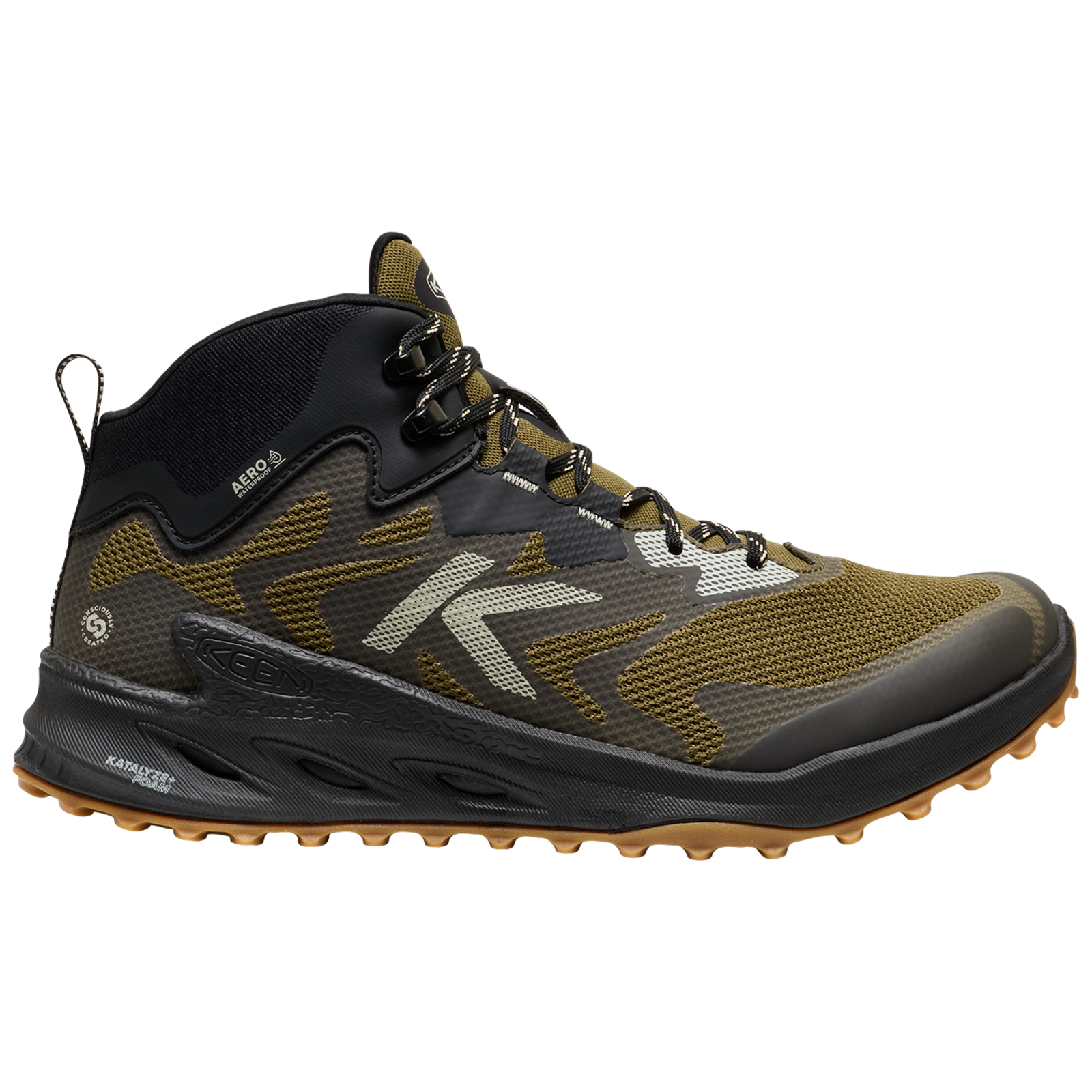 KEEN M Zionic NXT Mid WP Wander-/Trekkingschuhe halbhoch in GRÜN