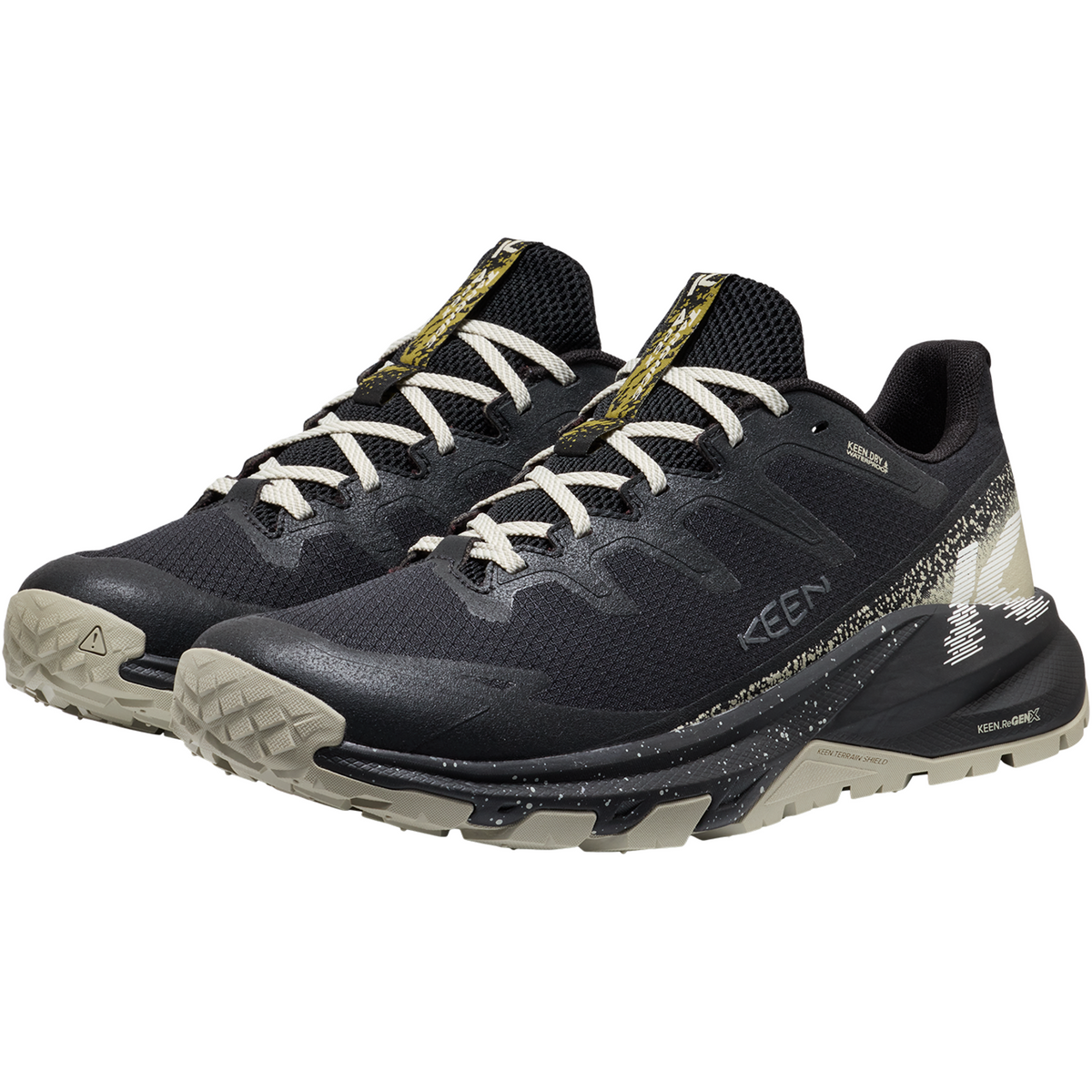 KEEN M Targhee Apex WP Wander-/Trekkingschuhe tief in SCHWARZ