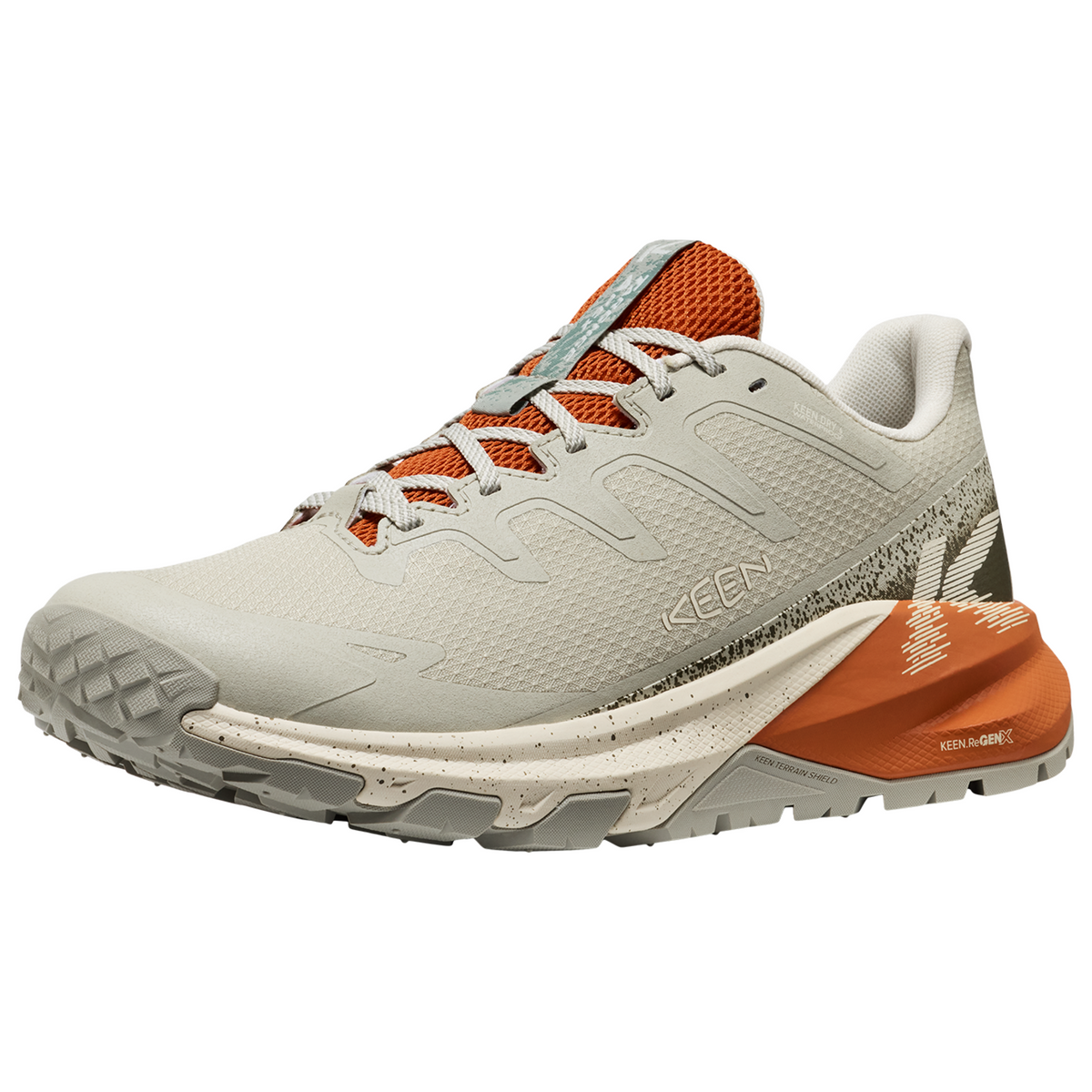 KEEN M Targhee Apex WP Wander-/Trekkingschuhe tief in ORANGE