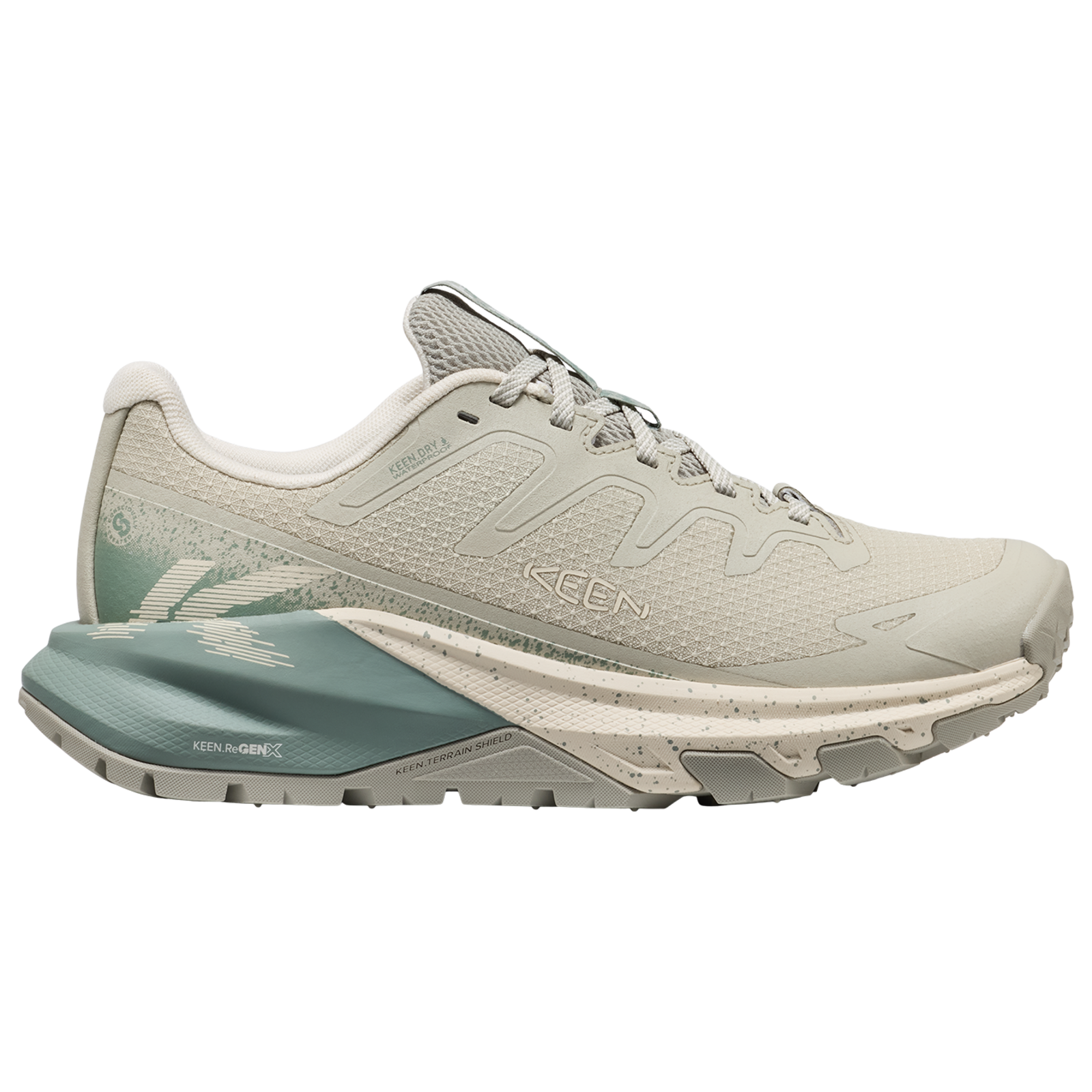 KEEN W Targhee Apex WP Wander-/Trekkingschuhe tief in GRÜN