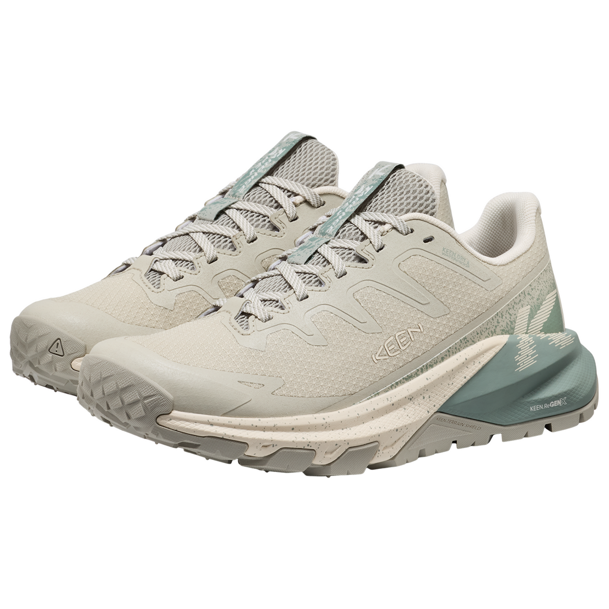 KEEN W Targhee Apex WP Wander-/Trekkingschuhe tief in GRÜN