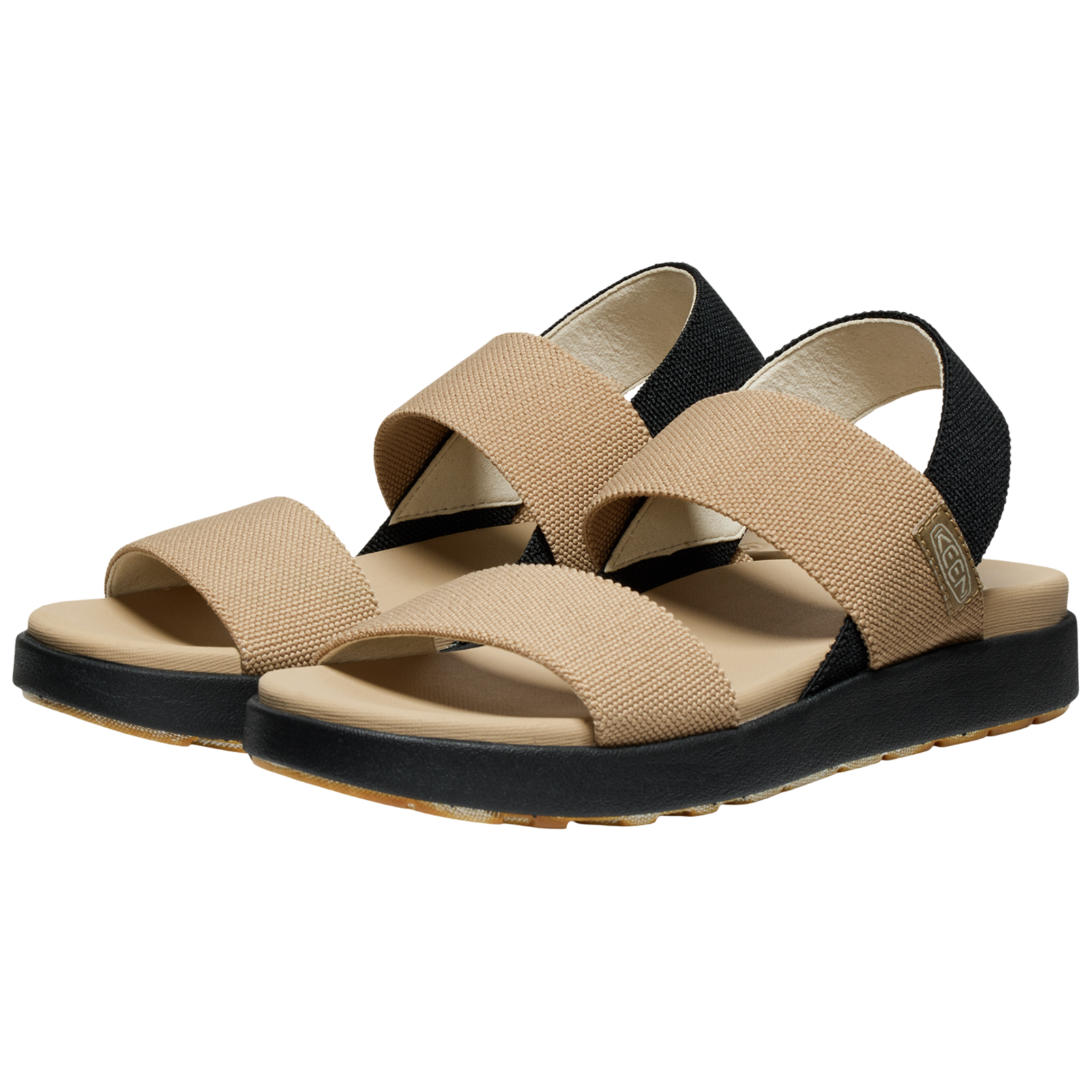 KEEN W Elle Backstrap Freizeitsandalen in BRAUN