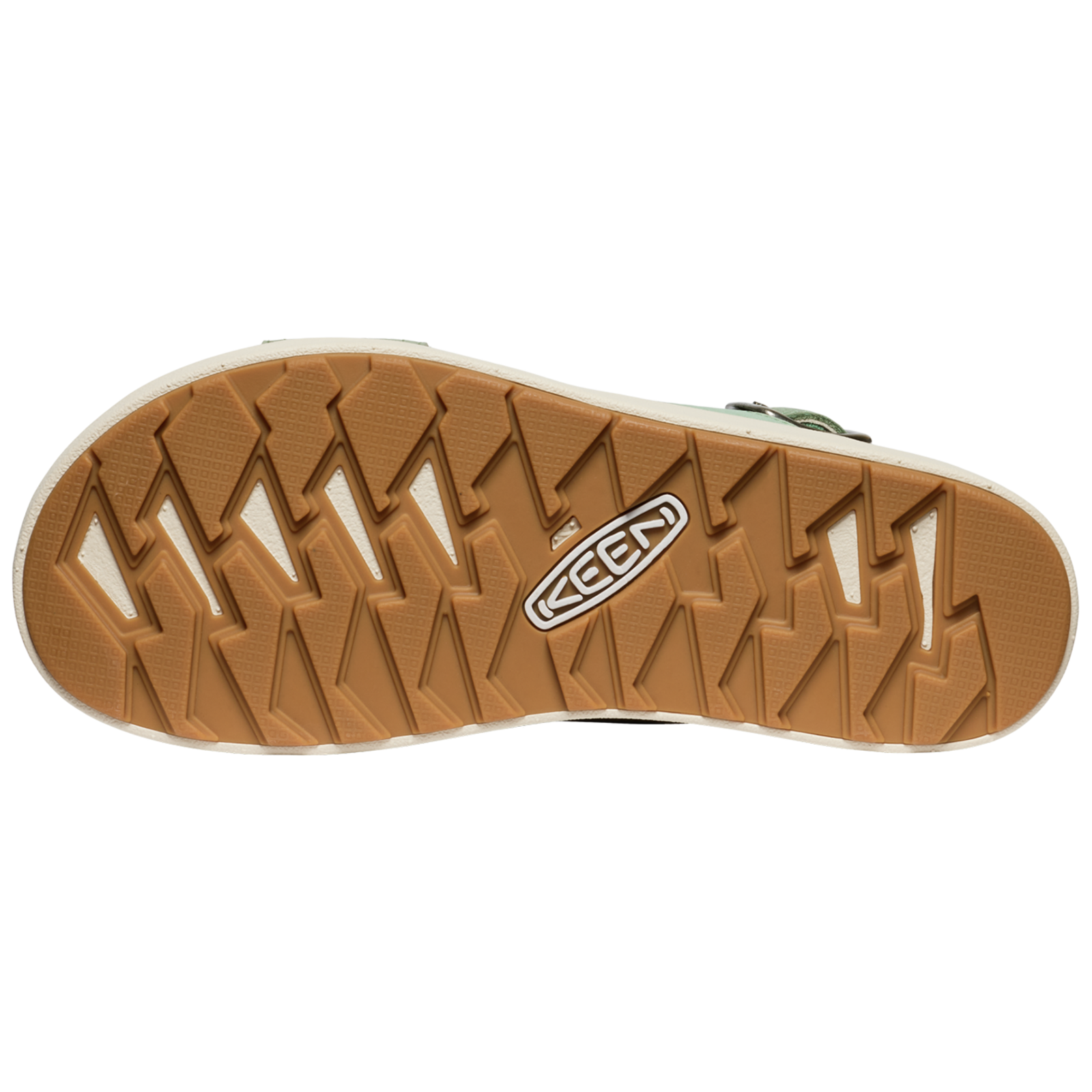 KEEN W Elle Luxe Cross Strap Freizeitsandalen in GRÜN