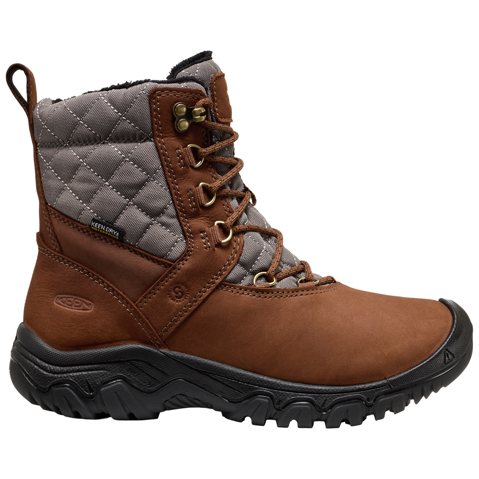 KEEN W Greta II Boot WP Winterschuhe in BRAUN