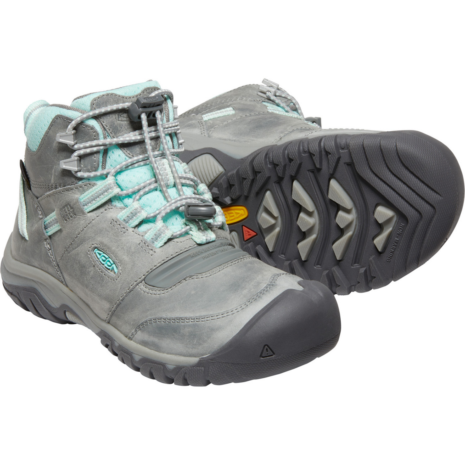 KEEN Y Ridge Flex Mid WP Wander-/Trekkingschuhe halbhoch in GRAU