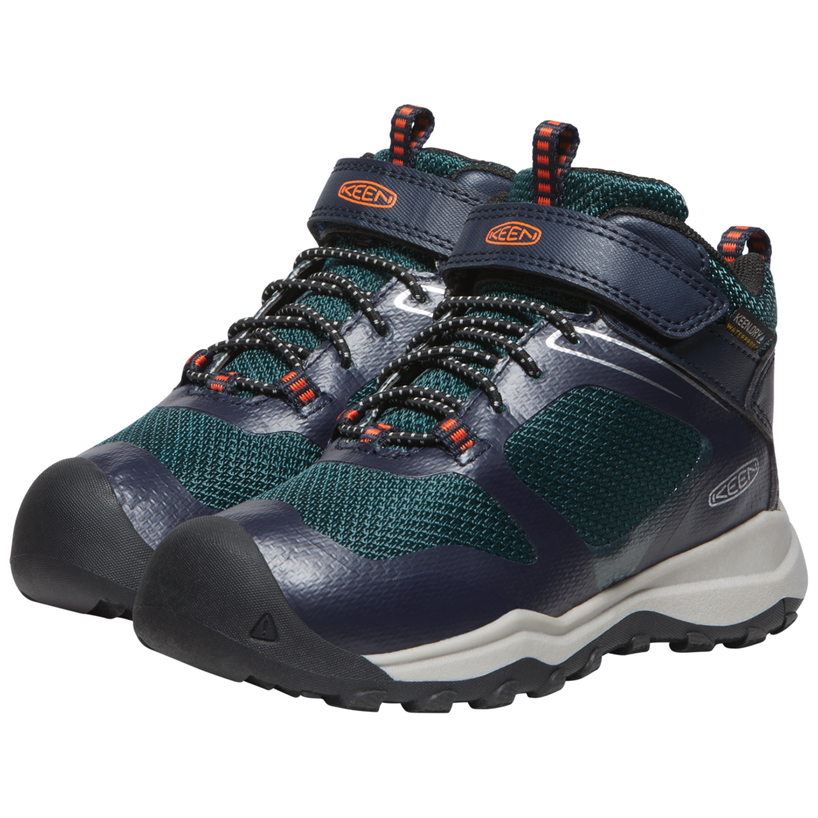 KEEN C Wanduro Mid WP Wander-/Trekkingschuhe halbhoch in BLAU