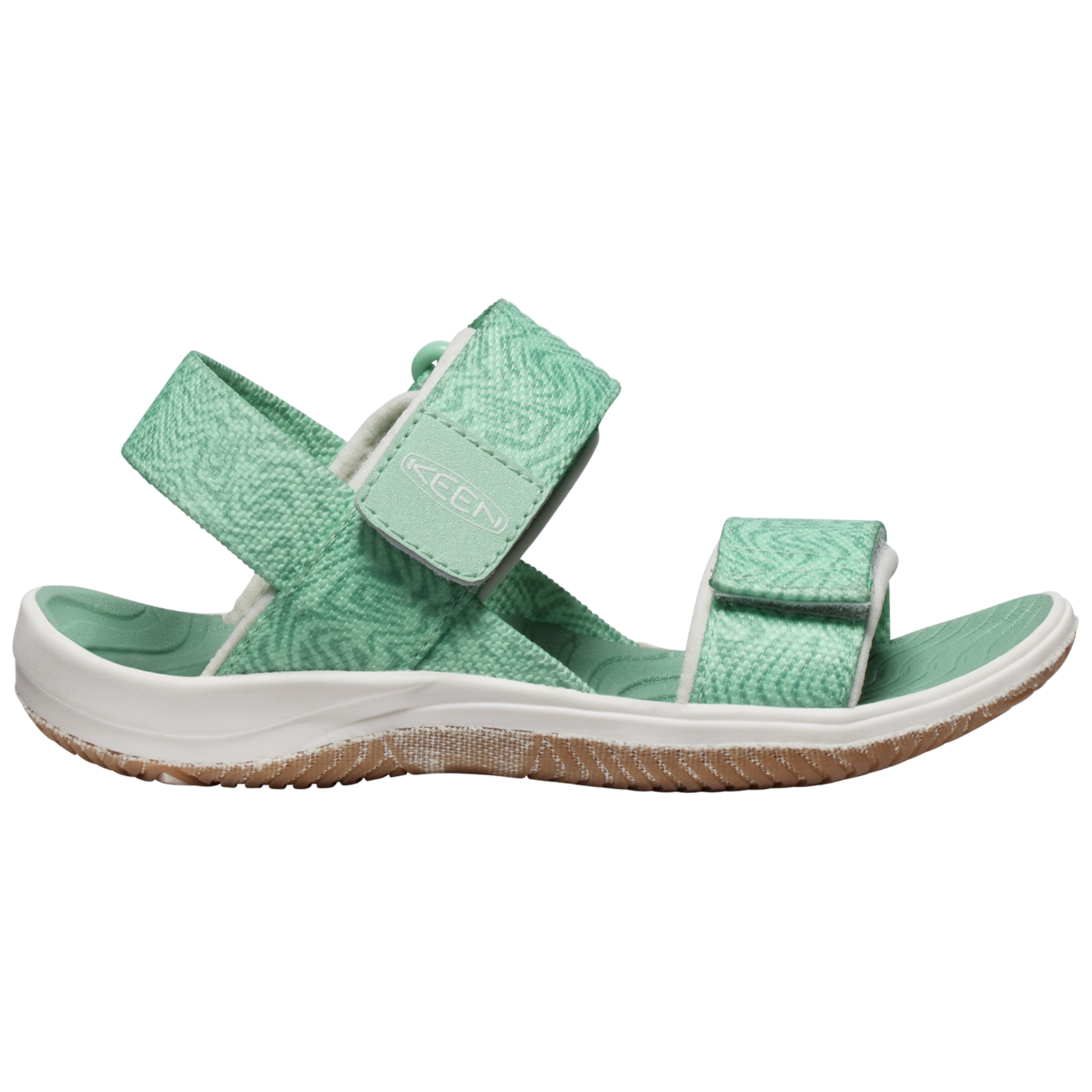 KEEN C Elle Backstrap Freizeitsandalen in GRÜN
