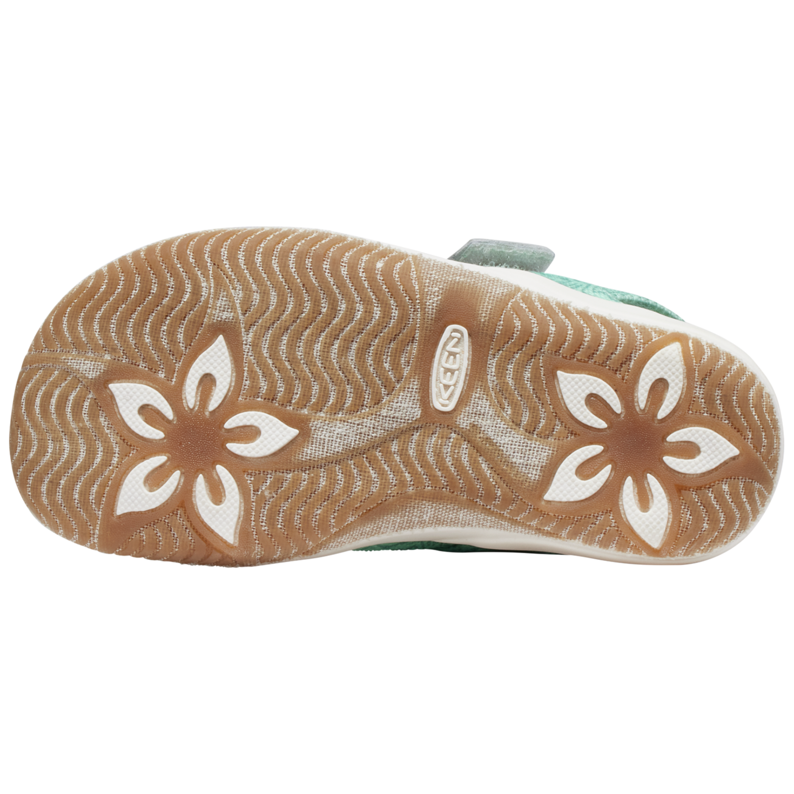 KEEN C Elle Backstrap Freizeitsandalen in GRÜN