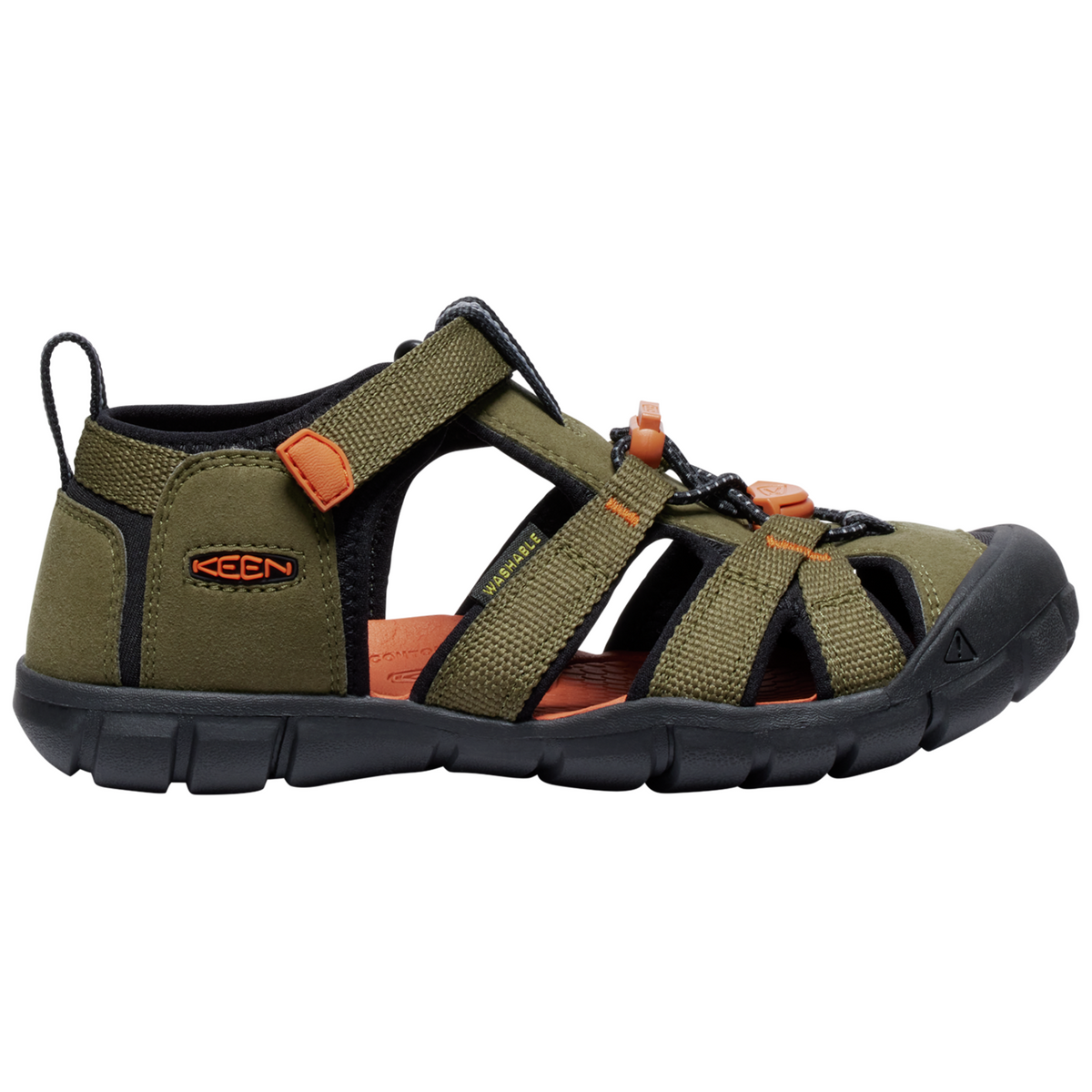 KEEN Y Seacamp II CNX Trekkingsandalen in GRÜN