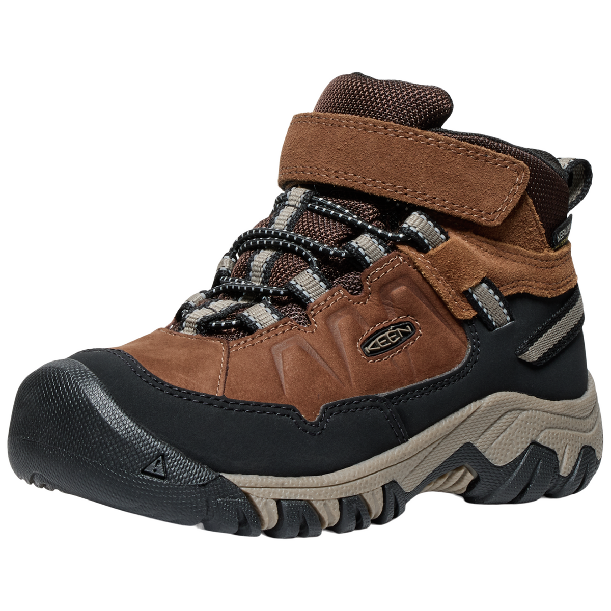 KEEN C Targhee IV Mid WP Wander-/Trekkingschuhe halbhoch in BRAUN