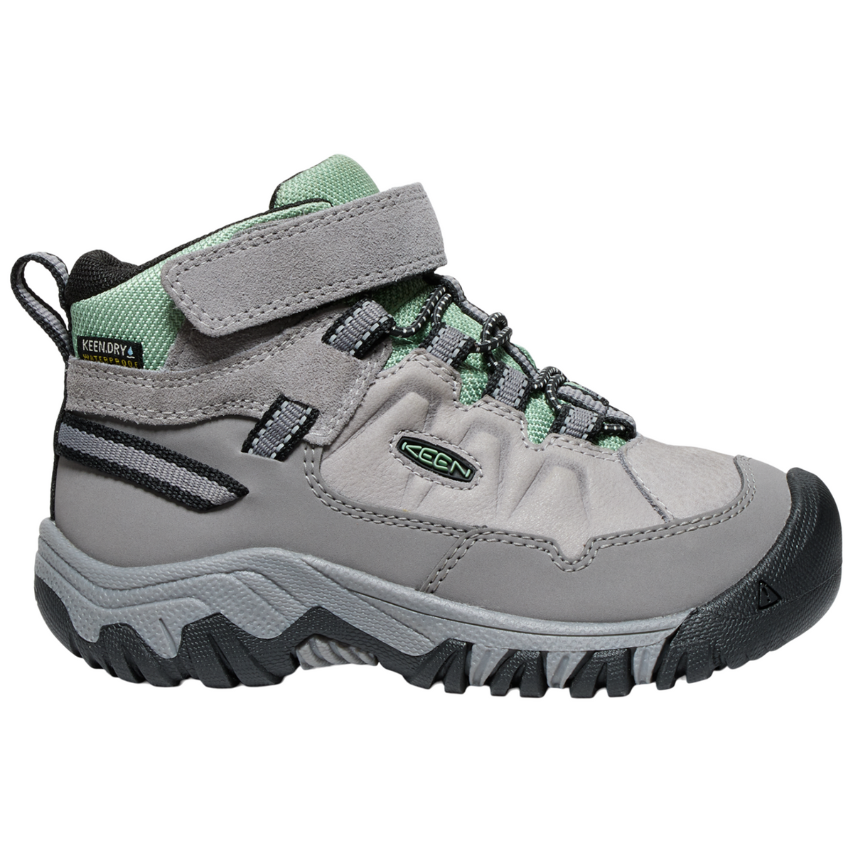 KEEN C Targhee IV Mid WP Wander-/Trekkingschuhe halbhoch in GRAU