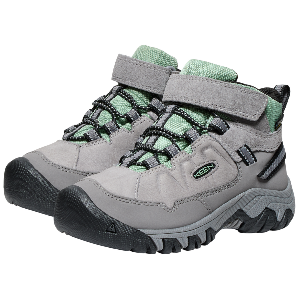 KEEN C Targhee IV Mid WP Wander-/Trekkingschuhe halbhoch in GRAU