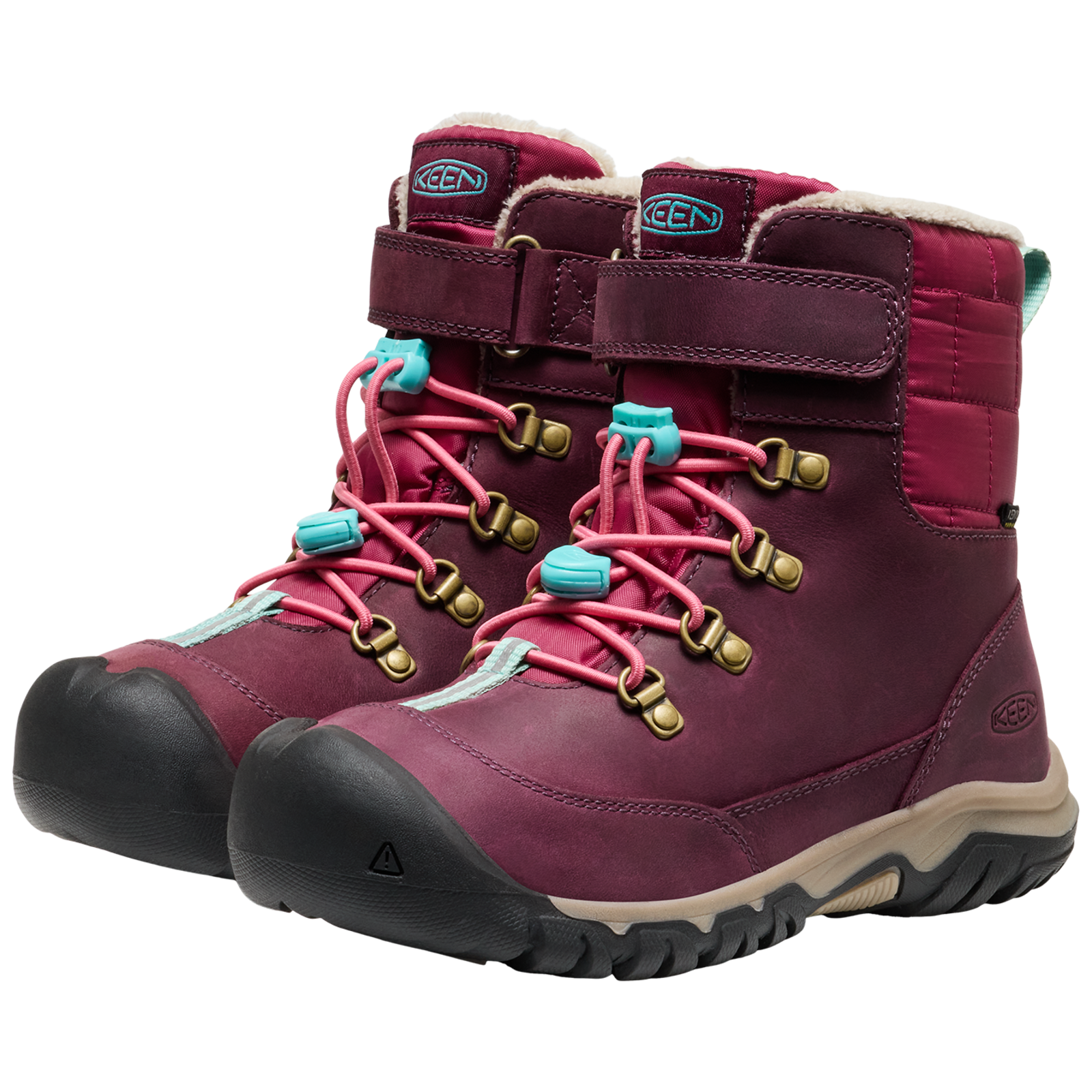 KEEN Y Kanibou WP Winterschuhe in ROT