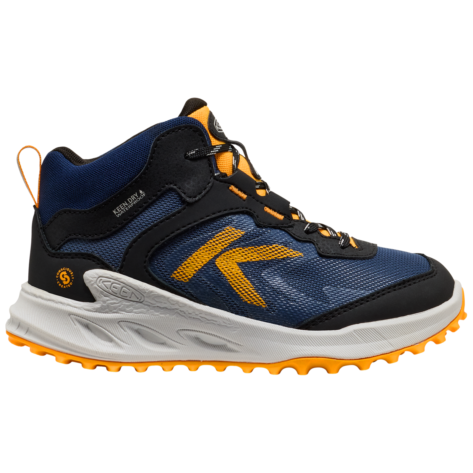 KEEN Y Zionic Mid WP Wander-/Trekkingschuhe halbhoch in BLAU